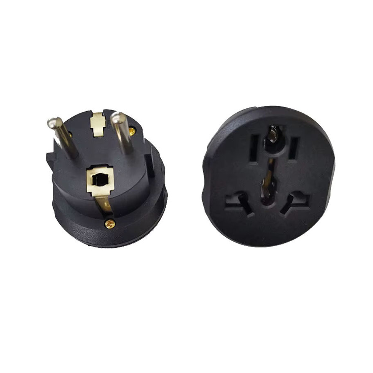 JCD Universal Reiseadapter Konverter für EU Stecker mit AC 16A 250V in Weiß oder Grau - Bild 4