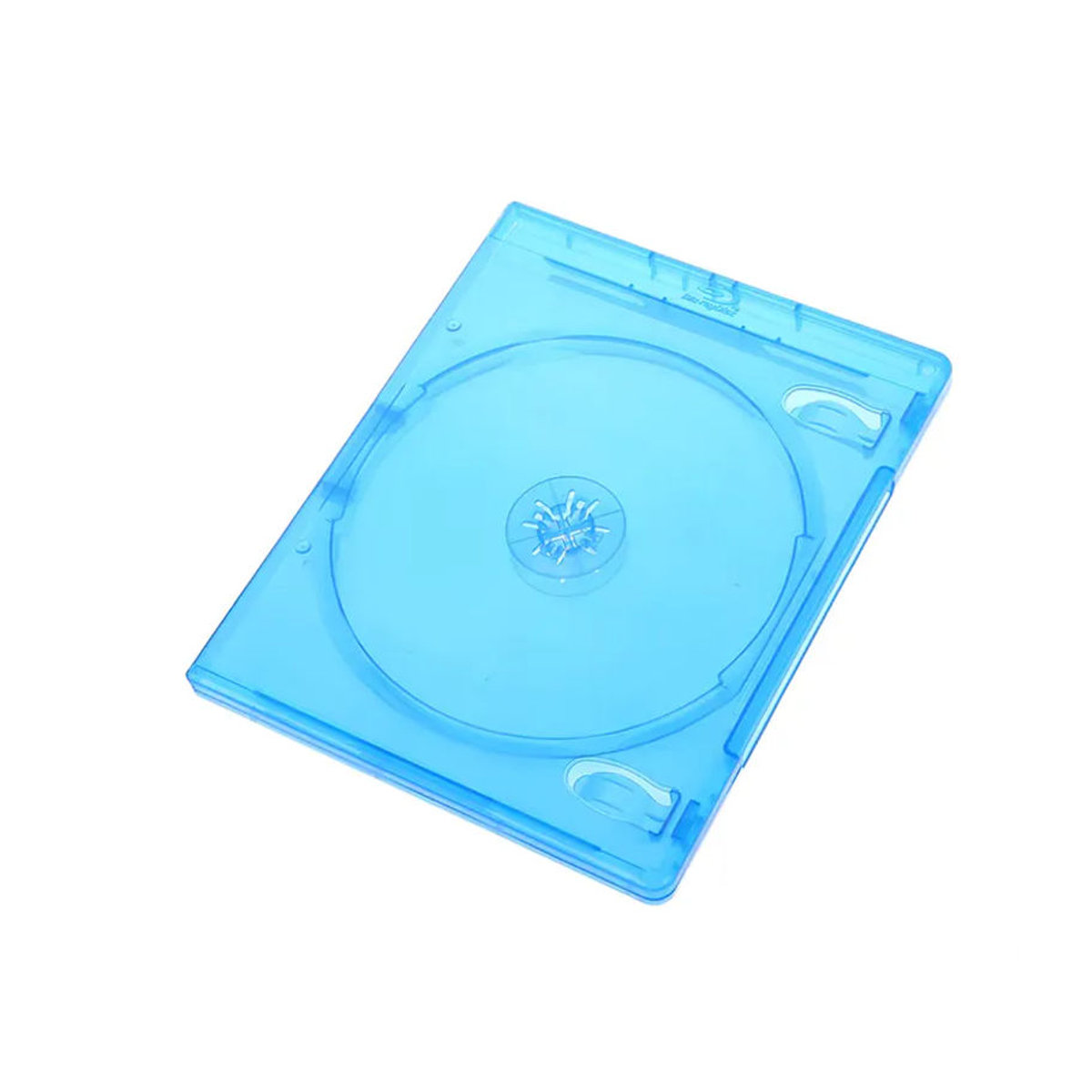 JETTING CD-DVD-Schutzhülle aus Kunststoff in Blau, Rechteckige Aufbewahrungsbox für Discs - Bild 1