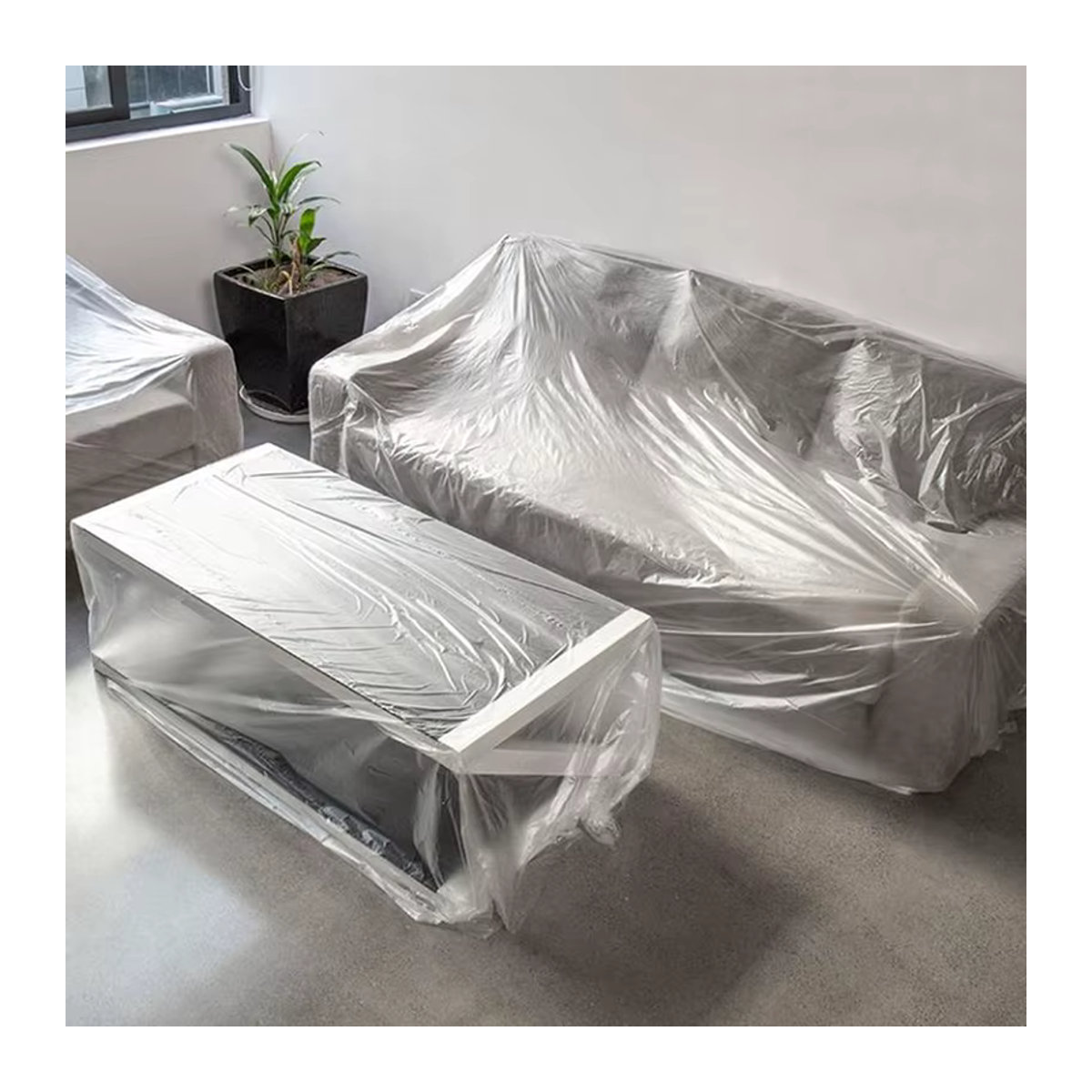 JETTING Schutzhülle für Gartenmöbel aus Kunststoff, wasserdicht und staubdicht, Stuhlbezug für Stühle und Schlafsofas - Bild 2