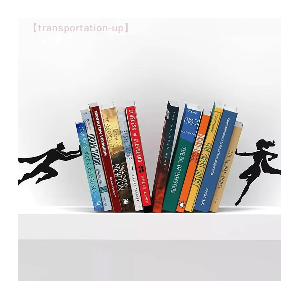 JETTING Superhelden-Bücherregalfiguren aus Metall in Schwarz als minimalistisches Desktop-Ornament - Bild 4