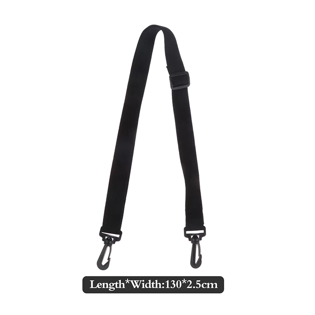 JETTING Umhängetaschengurt Schwarz, verstellbarer und abnehmbarer Ersatzgurt für Damen und Herren, passend für Messenger-Taschen und Handtaschen - Bild 6