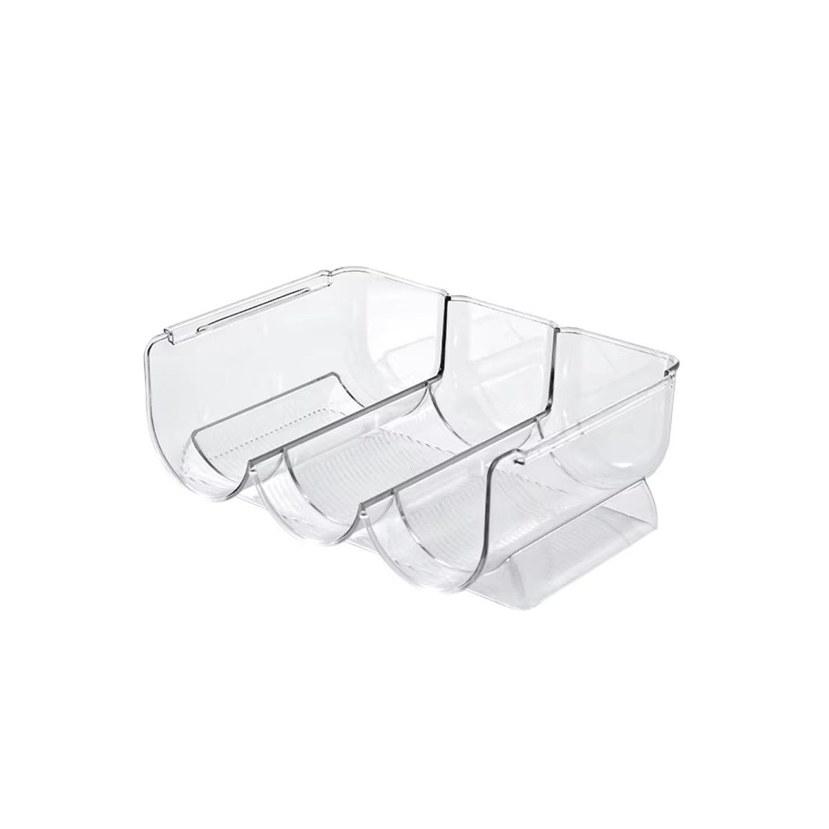 JETTING Weinregal aus transparentem Kunststoff, stapelbarer Weinflaschenhalter und Wandständer für Rotwein und Champagner, minimalistisches Design - Bild 6