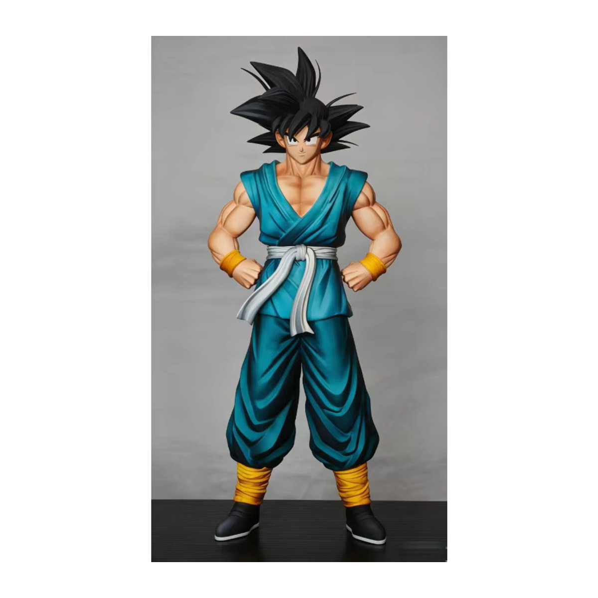 JG Studio Dragon Ball Anime Figur Son Goku Super Saiyan 3 Sammelmodell aus Kunststoff, mehrfarbig, Höhe: 33 cm - Bild 2
