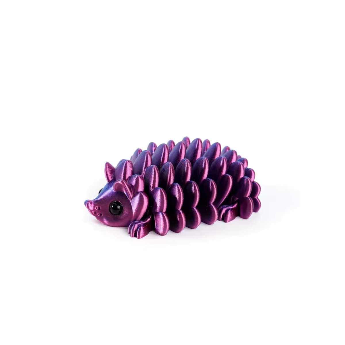 Jiahomily 3D-gedruckte Igel-Figur in Mehrfarbig, bewegliches Sammlerstück aus Kunststoff für die Dekoration von Zuhause und Schreibtisch - Bild 3