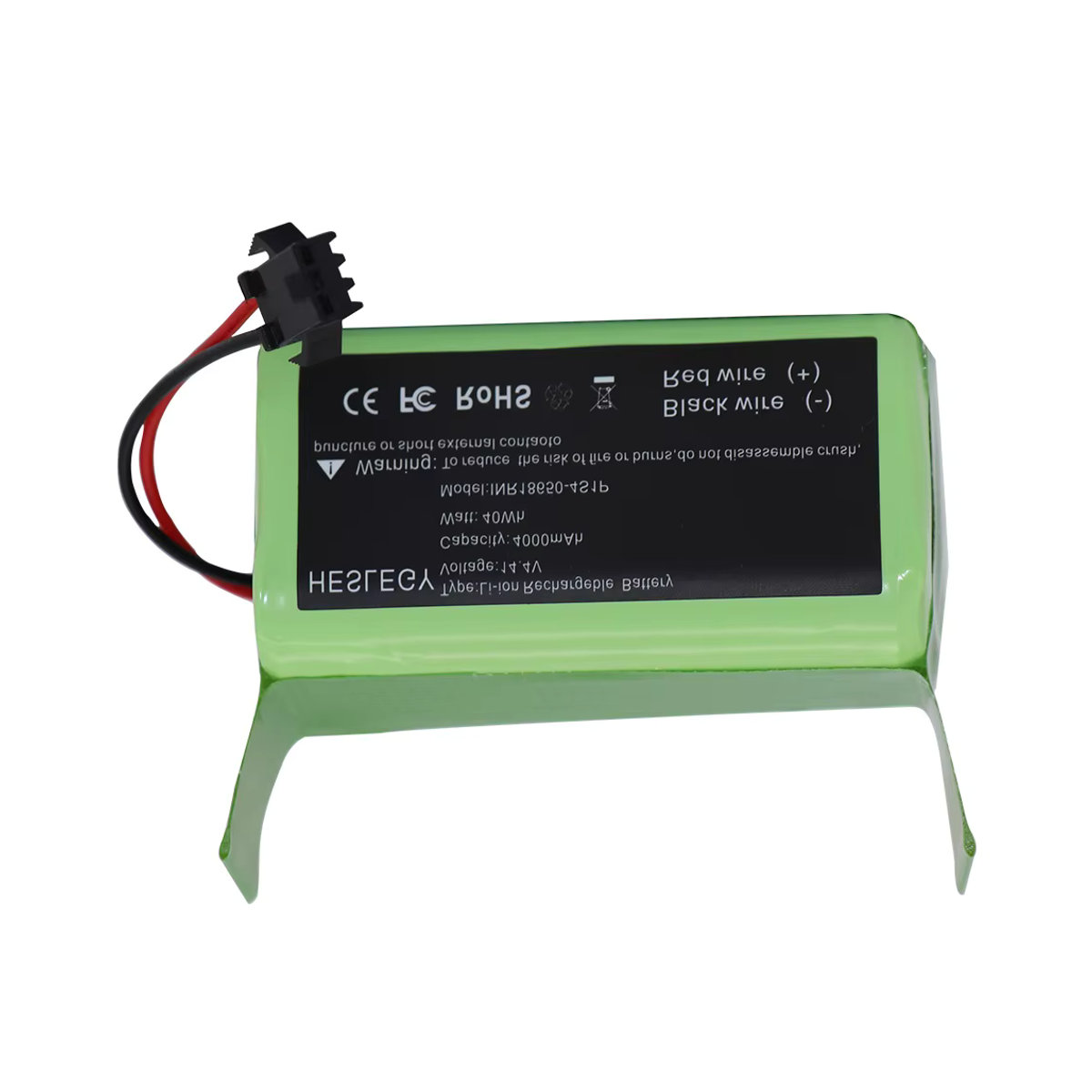 Jiaojiren Ersatzakku 14,4 V für Conga Excellence 990 950 1090 1092 1190 1790 1990 und IKOHS NETBOT S14 S15 Staubsauger, Farbe: Grün - Bild 3