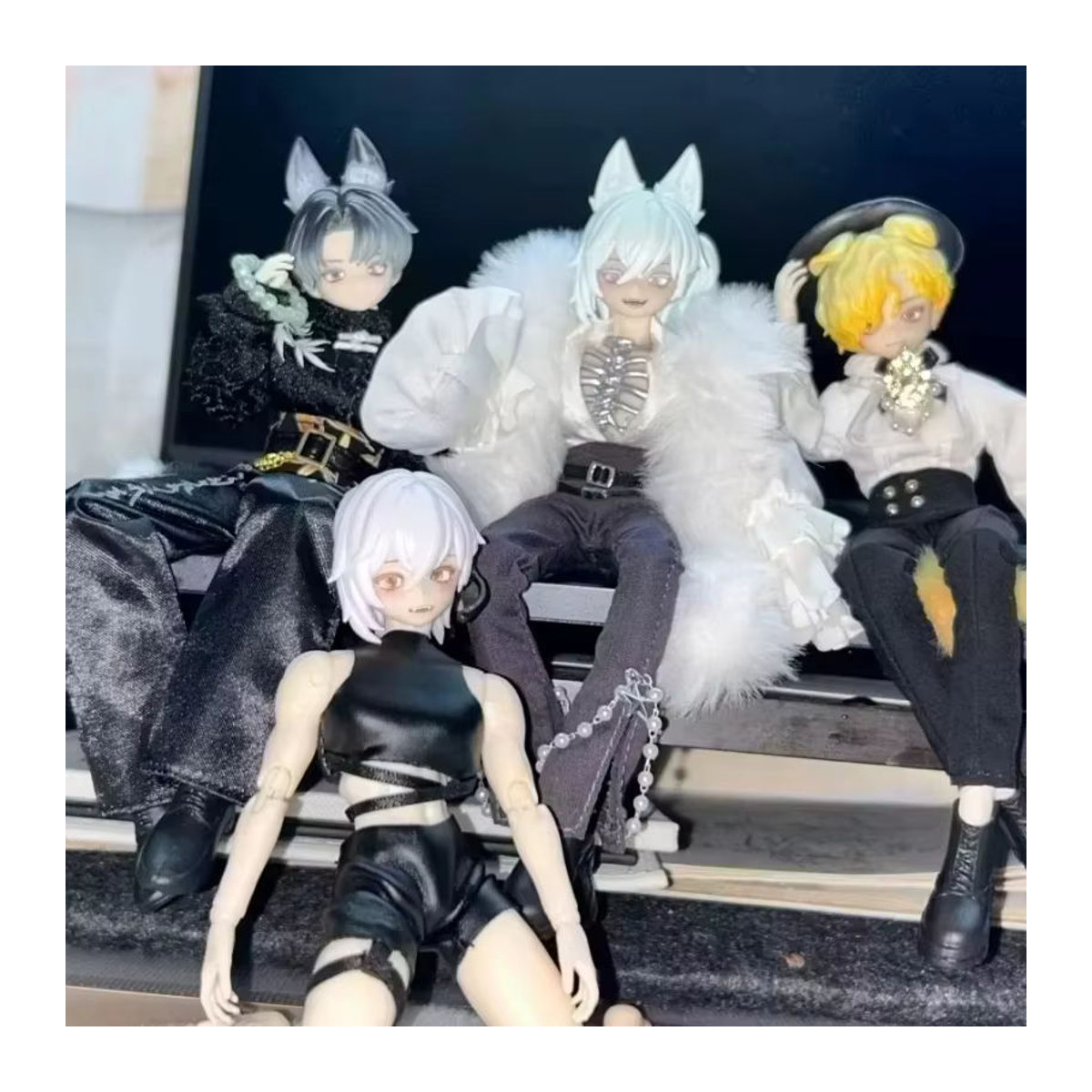 Jidongshunxi Sizilien Vergangenheit Die Geschichte Serie MJD Blind Box Anime Figur Modell mit beweglichen Gelenken, mehrfarbig, Höhe: 17 cm - Bild 2