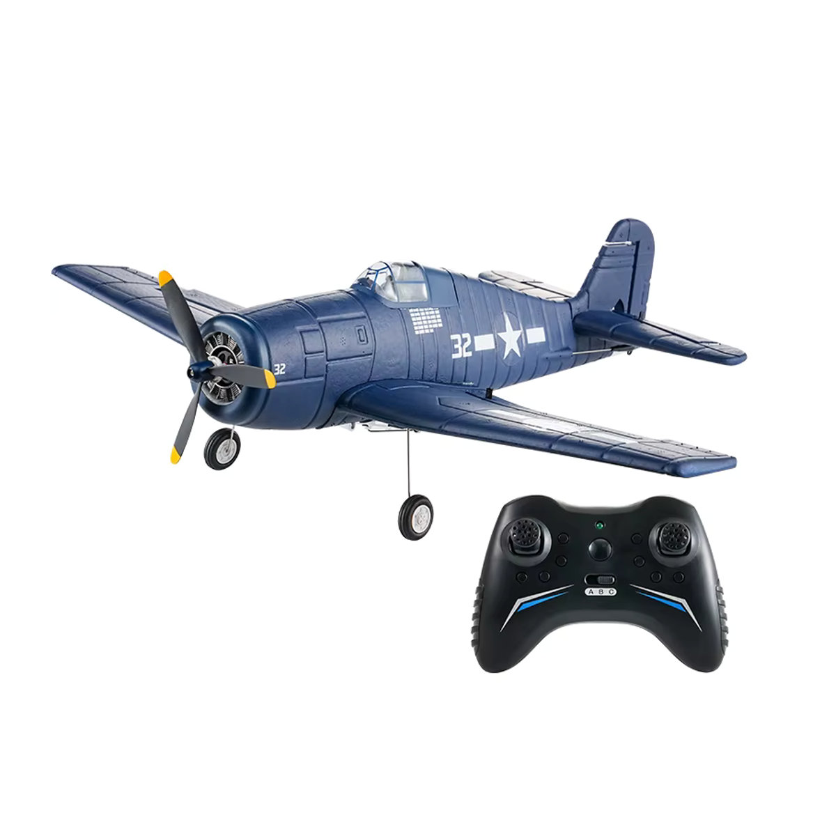 JIKEFUN F6F Hellcat RC Kampfflugzeug FX9503 ferngesteuerter Jet aus EPP-Schaum mit 2,4G Fernsteuerung für Erwachsene - Bild 6