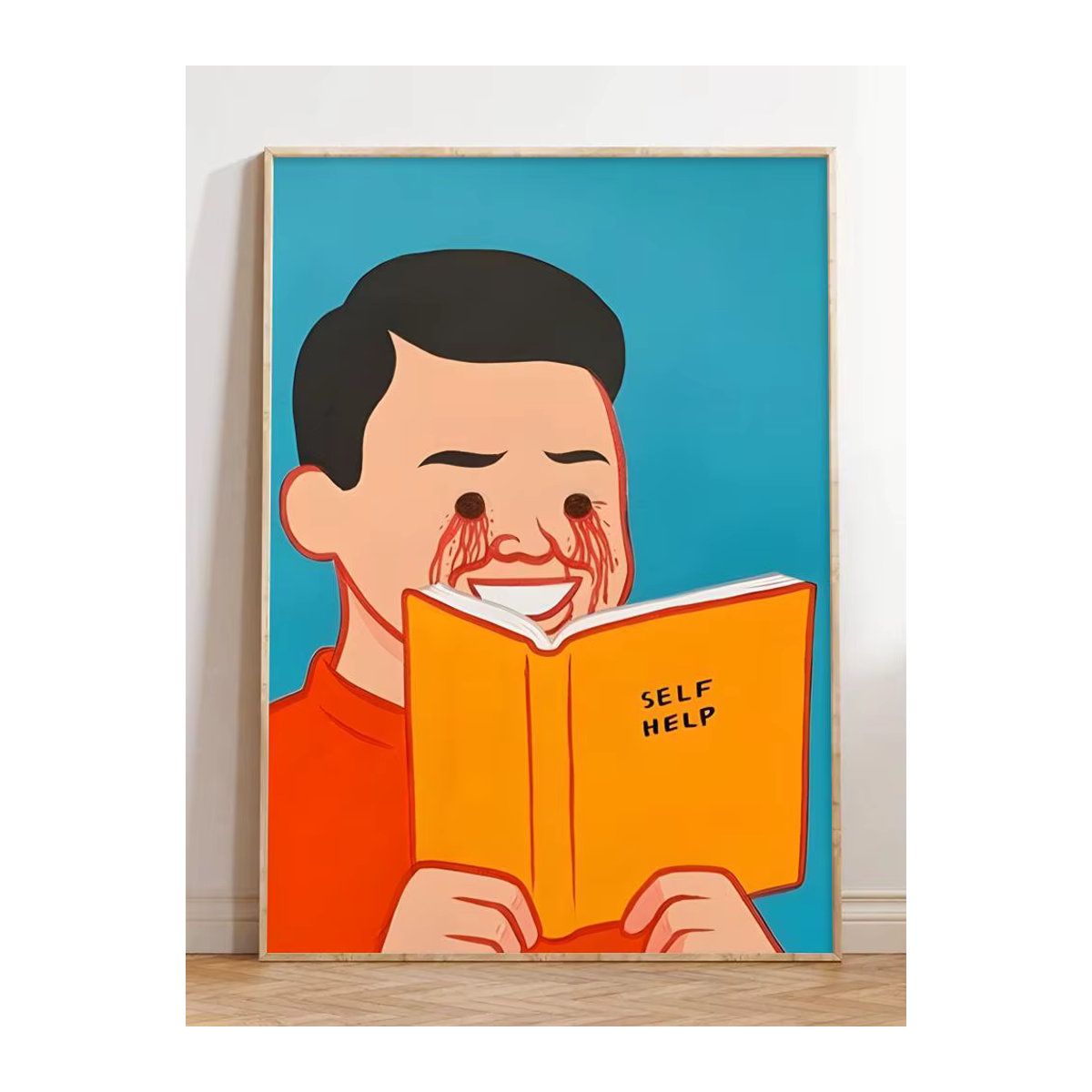 Joan Cornella Classic Art Design Poster Mehrfarbig Schwarz als dekorative Wandkunst aus Papier im Hochformat - Bild 5