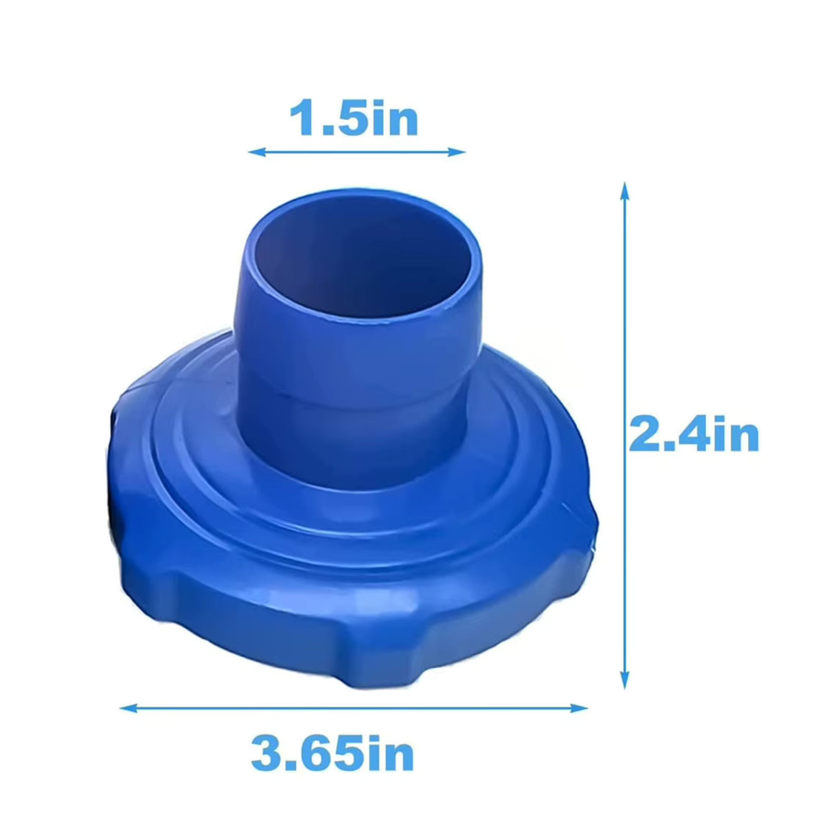 JOCESTYLE Schwimmbadanschluss Set mit Schlauch und Schlauchadapter für Intex Surface Skimmer - Bild 3