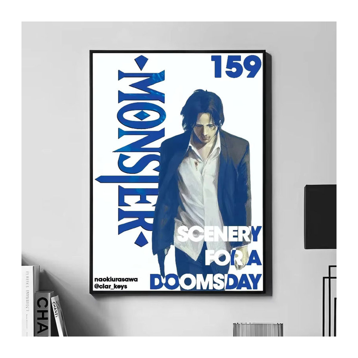 Johan Liebert Monster Anime Poster Mehrfarbiges Wandbild aus Papier für deine Raumdekoration - Bild 6
