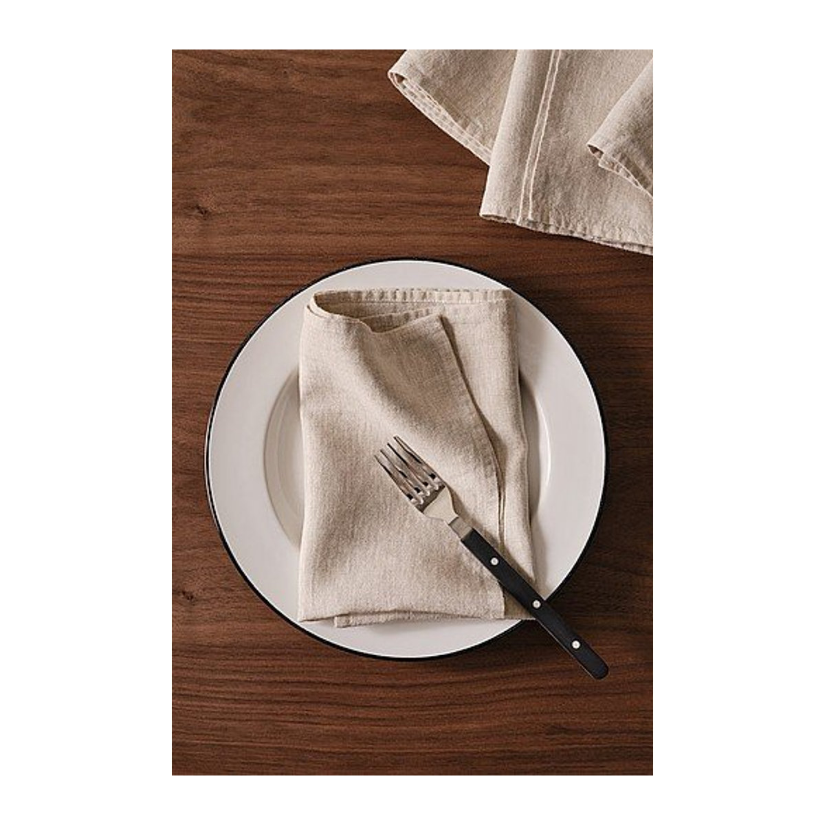 JONIE Leinen-Servietten 4er-Pack in Beige - Bild 1