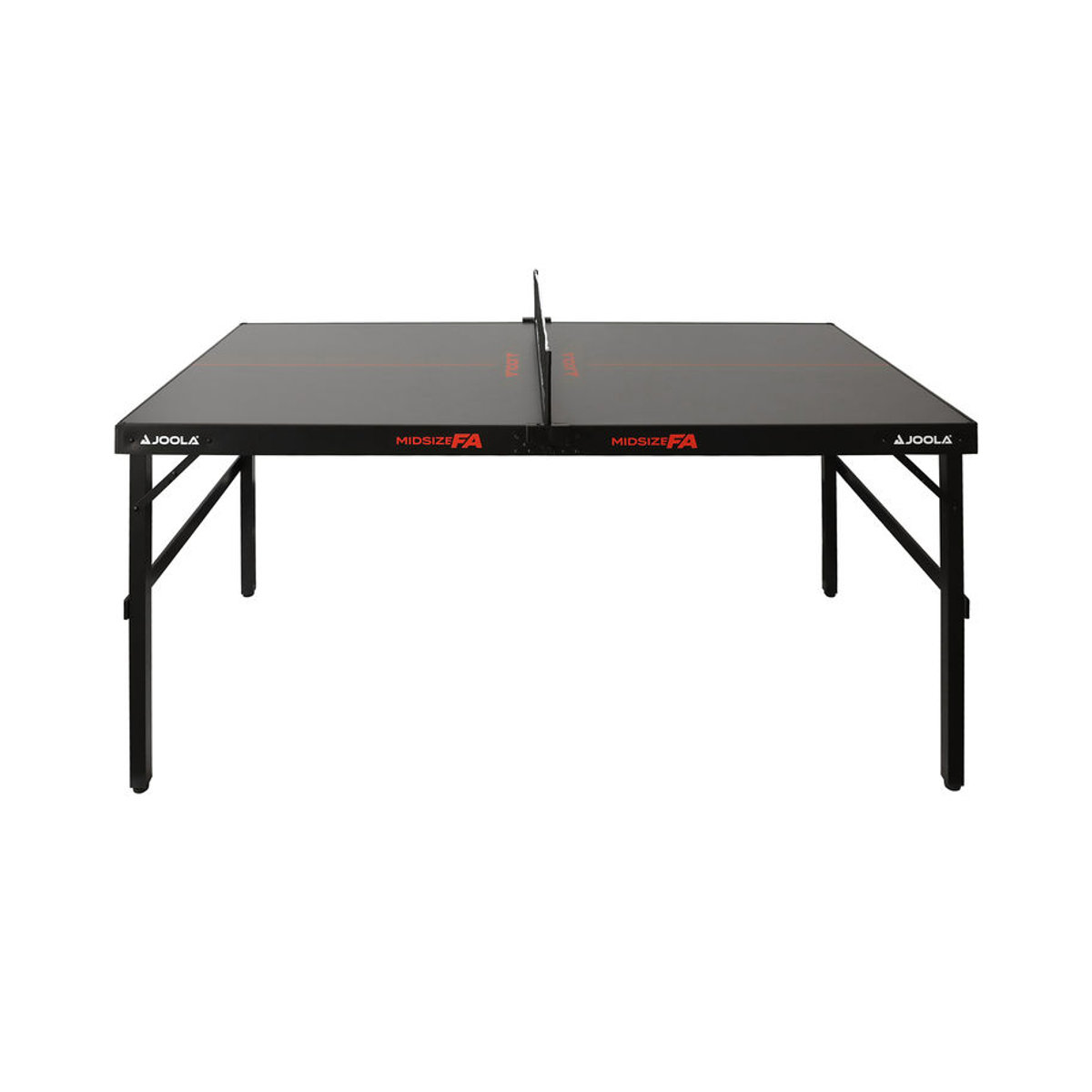 JOOLA Indoor Tischtennisplatte Midsize FA klappbarer Tischtennistisch inkl. Netz in Grau und Schwarz B/T/H: 152 x 76 x 71,5 cm - Bild 3