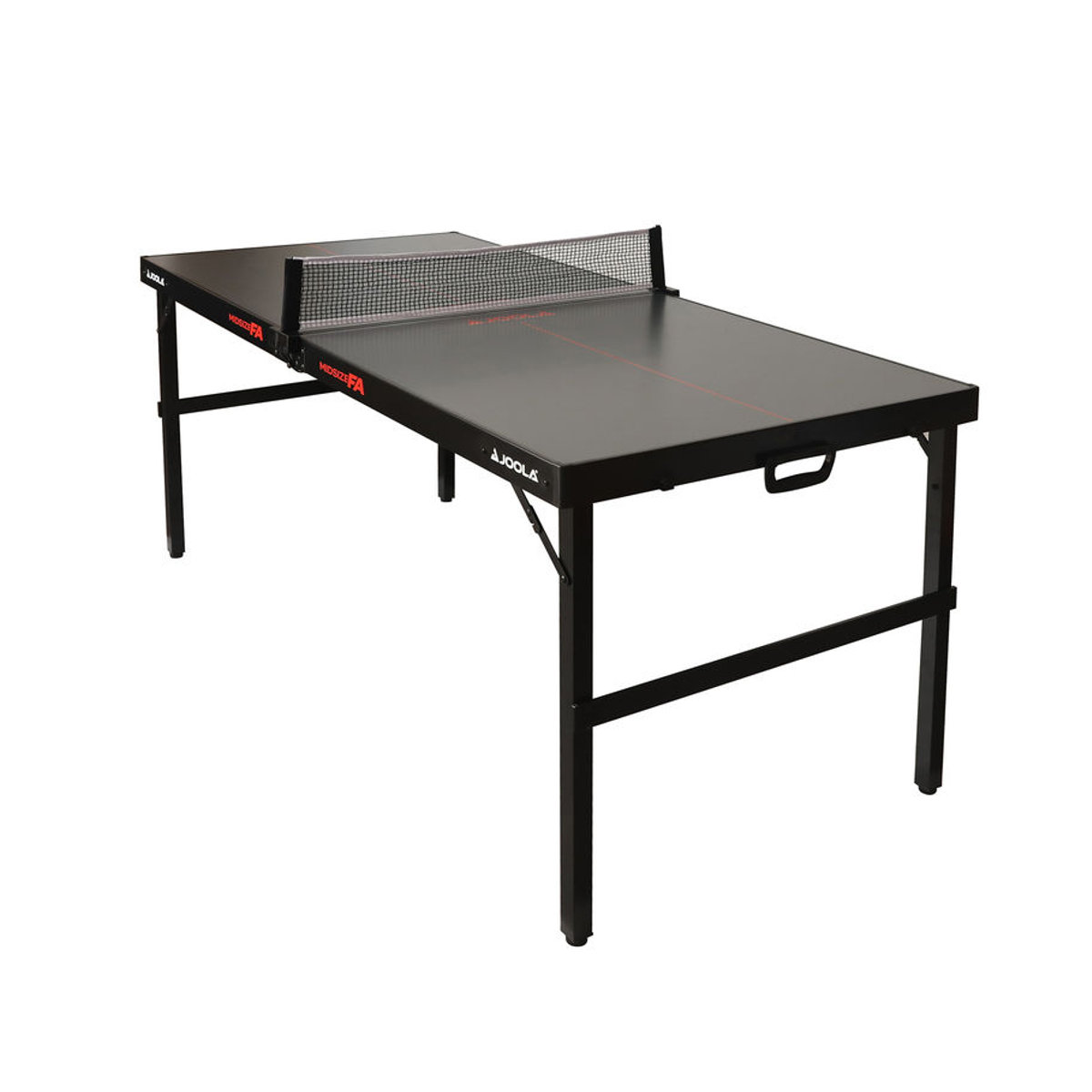 JOOLA Indoor Tischtennisplatte Midsize FA klappbarer Tischtennistisch inkl. Netz in Grau und Schwarz B/T/H: 152 x 76 x 71,5 cm - Bild 5