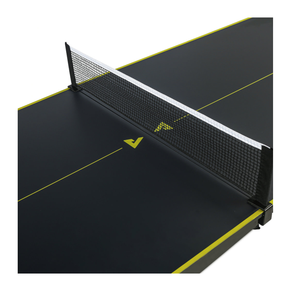 JOOLA Indoor Tischtennisplatte Midsize klappbar in Grau mit Tischtennisnetz, B/T/H: 168 x 84 x 76 cm - Bild 4
