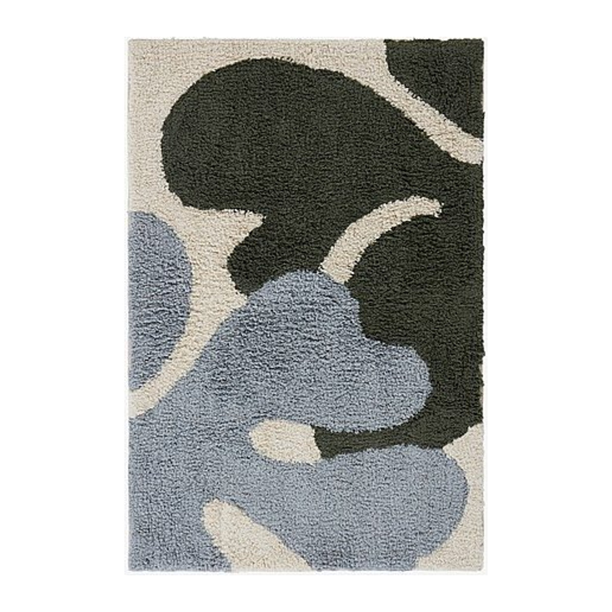 Jotex Badematte LAURIE rechteckig mehrfarbig grün tufted mit saugfähigen und dämpfenden Eigenschaften - Bild 1