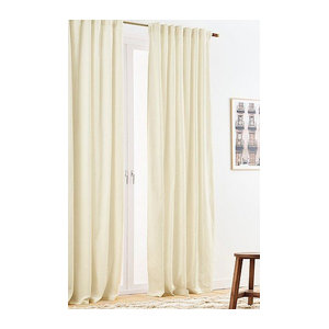Jotex LUTON Multifunktionsgardine, 2 Stück, Lichtfilternd, Weiß/Creme