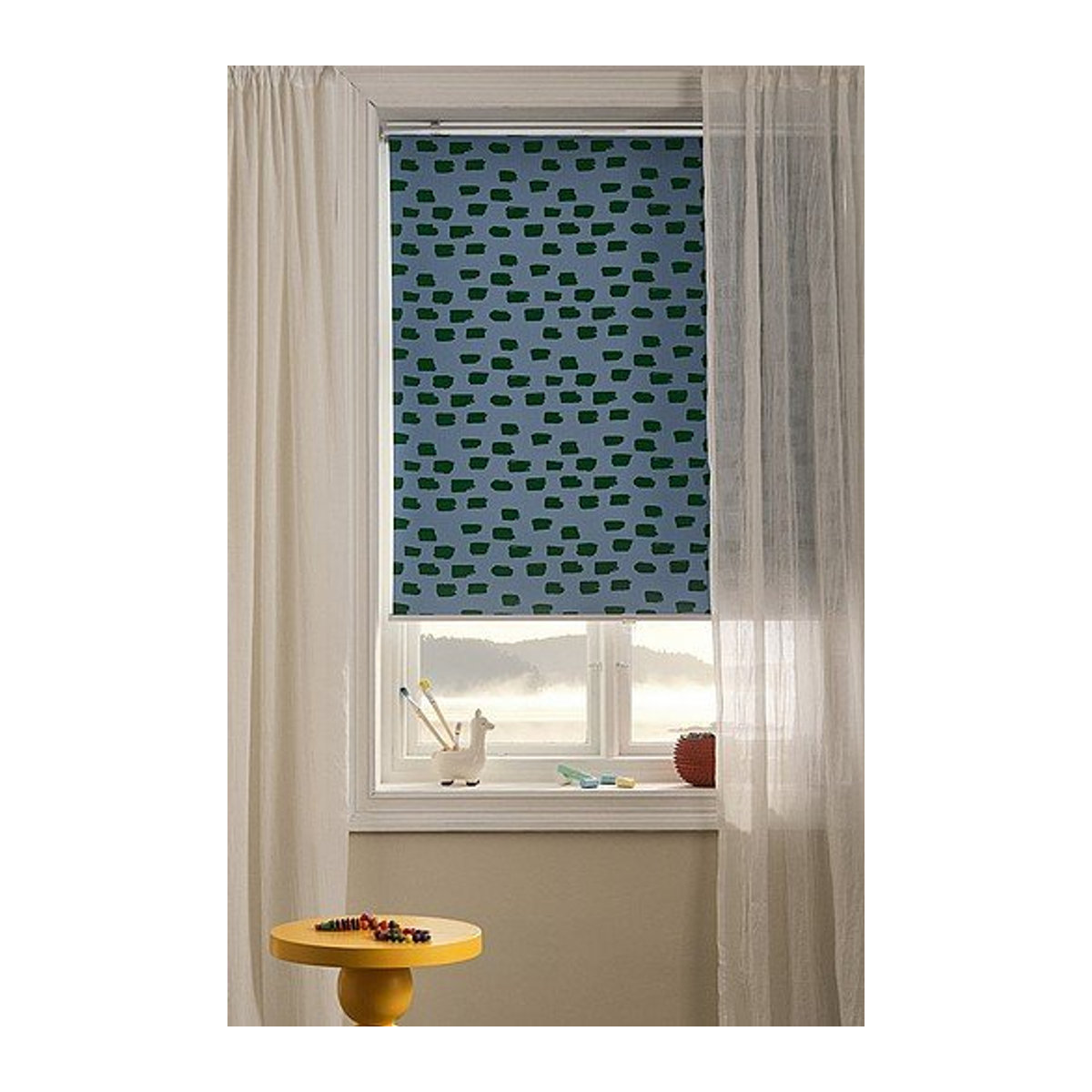 Jotex Rollo WYANDRA Shading blau, Höhe: 165 cm, kabellos - Bild 1