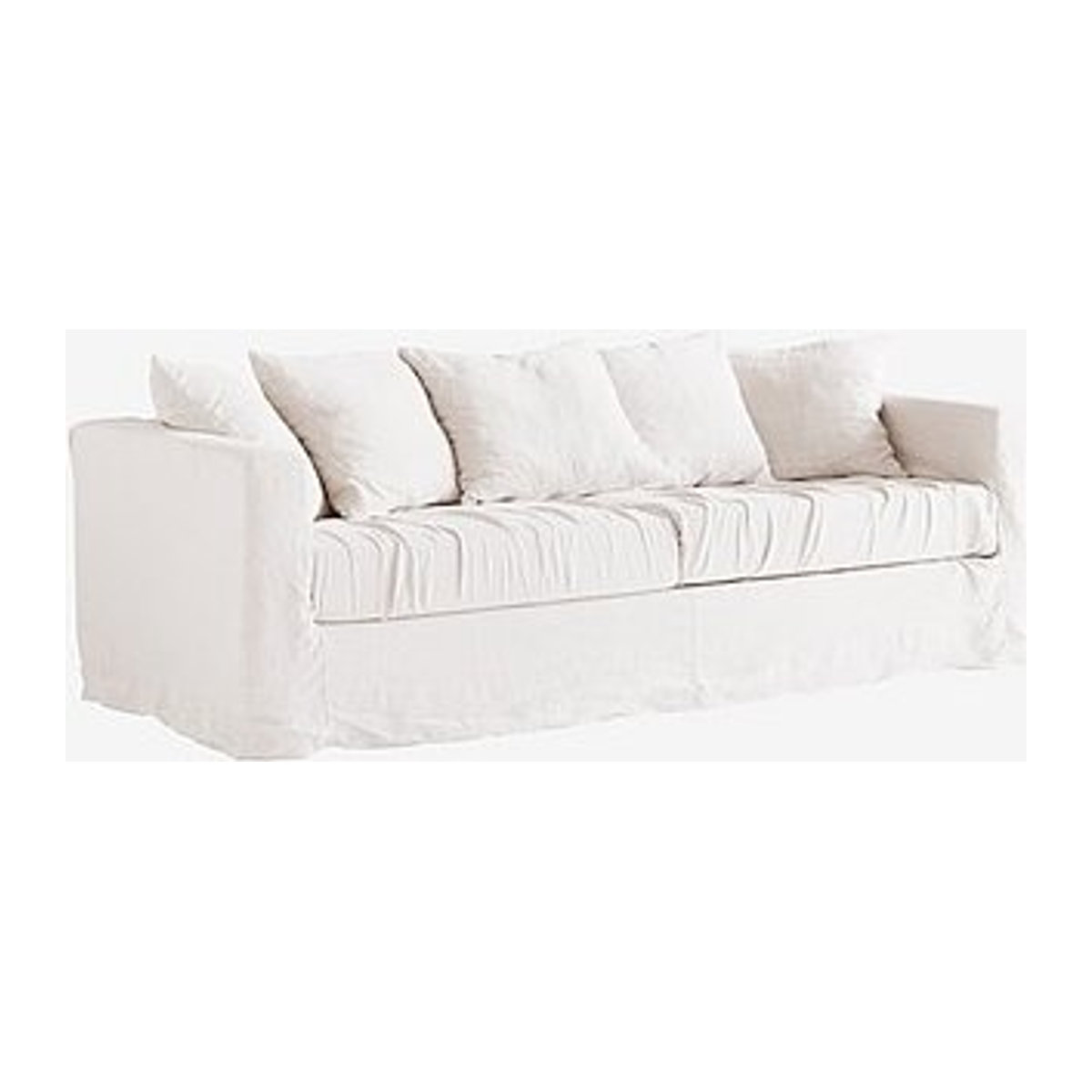 Jotex Sofaüberzug MARSEILLE für 3-Sitzersofa in Weiß - Bild 1