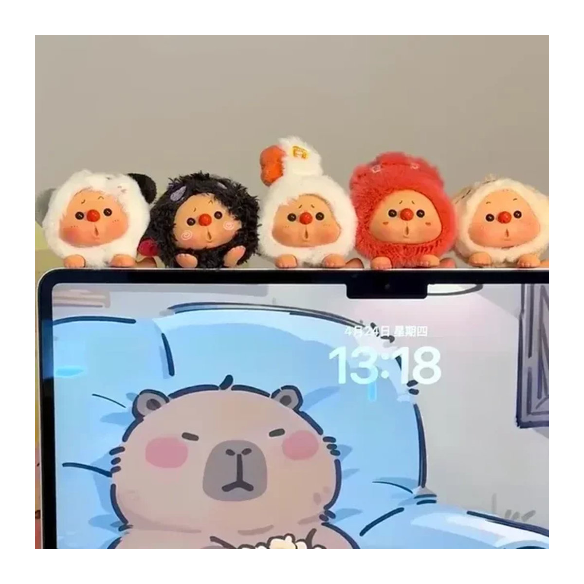 Jotoys Oyo Bärenjunge Tier Lie Prone Serie Mini Blind Box Mehrfarbiges Handgefertigtes Desktop Ornament Spielzeug Mystery Box - Bild 1