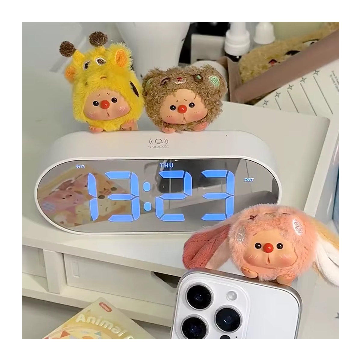 Jotoys Oyo Bärenjunge Tier Lie Prone Serie Mini Blind Box Mehrfarbiges Handgefertigtes Desktop Ornament Spielzeug Mystery Box - Bild 6