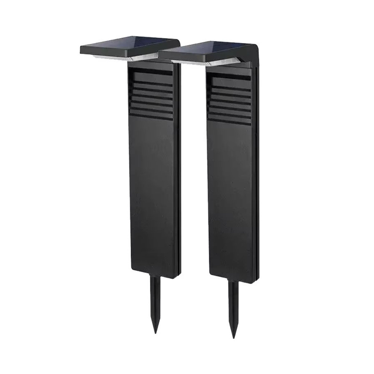 JOYINLED Solar-Wegeleuchte LED Schwarz Minimalistisch Wasserdicht für Garten und Außenbereich - Bild 3