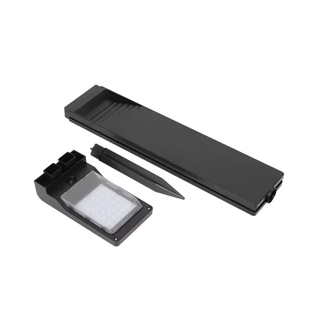 JOYINLED Solar-Wegeleuchte LED Schwarz Minimalistisch Wasserdicht für Garten und Außenbereich - Bild 6