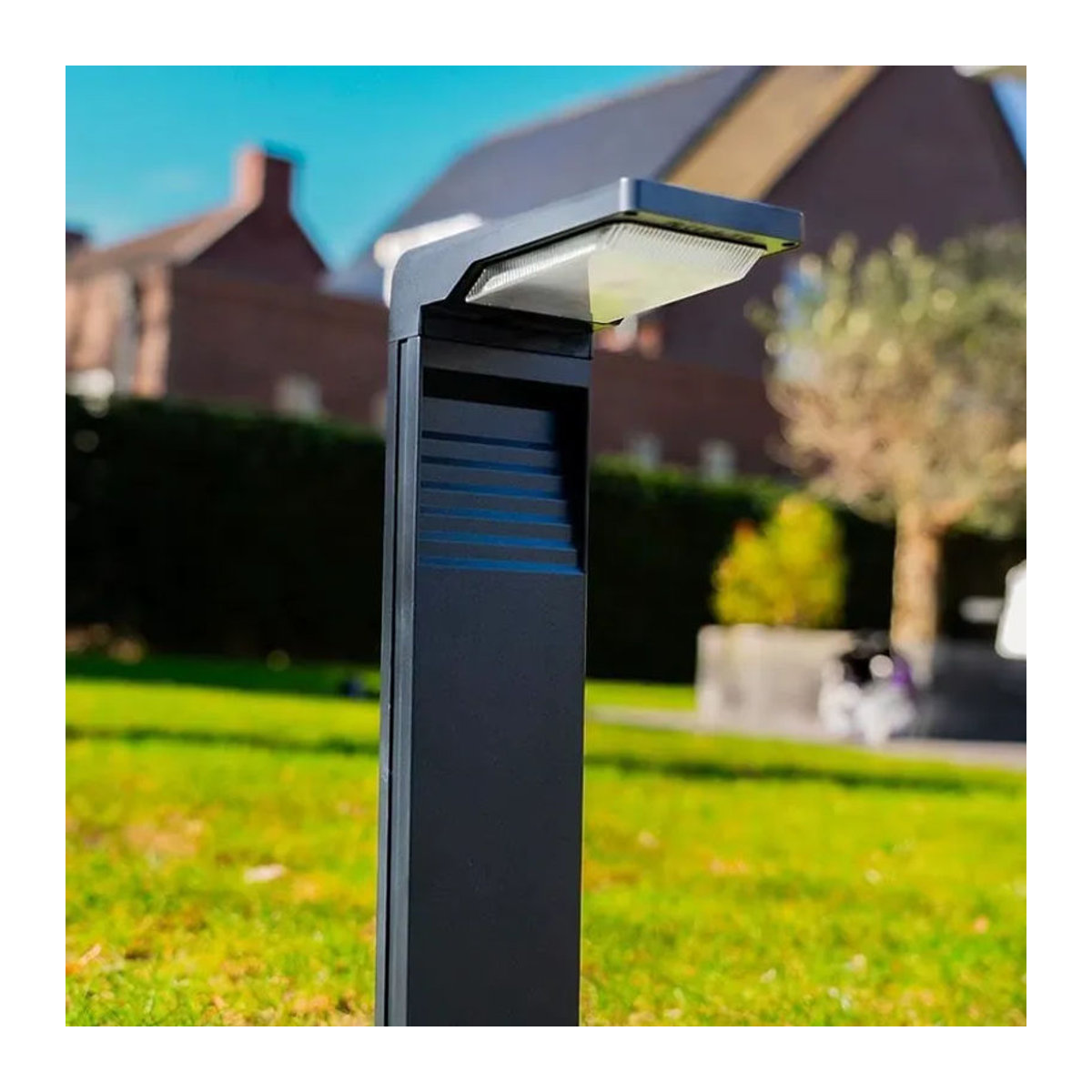 JOYINLED Solar-Wegeleuchten Set 2 Stück, Modern, Schwarz, Warmweiß - Bild 6
