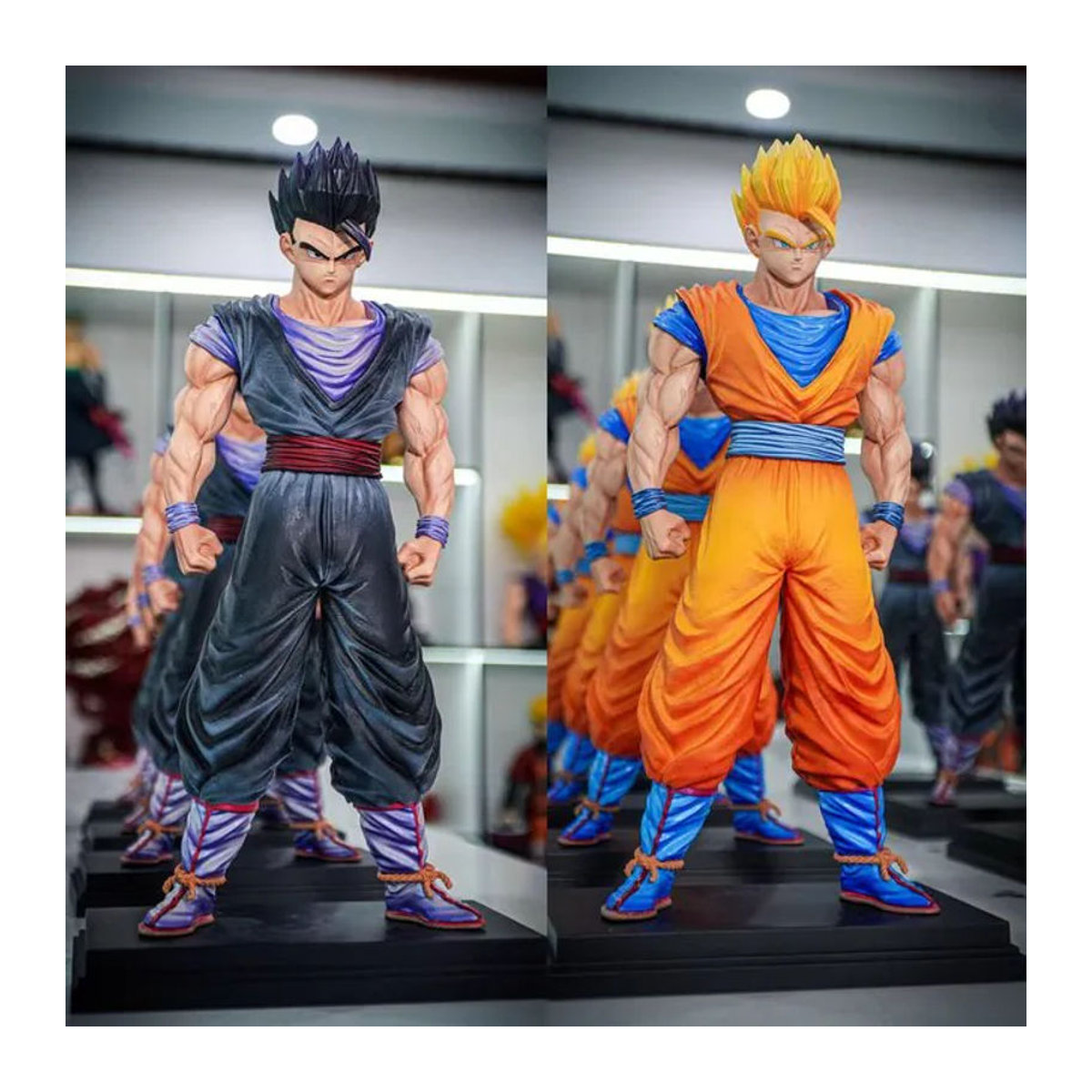 JT Dragon Ball Son Gohan Actionfigur als stehende Anime-Statue aus Kunststoff, mehrfarbig - Bild 1