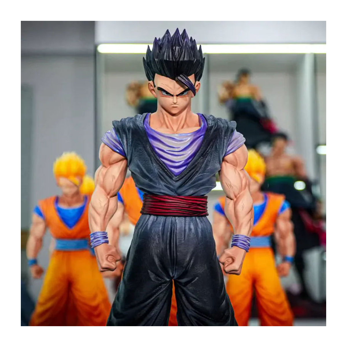 JT Dragon Ball Son Gohan Actionfigur als stehende Anime-Statue aus Kunststoff, mehrfarbig - Bild 2