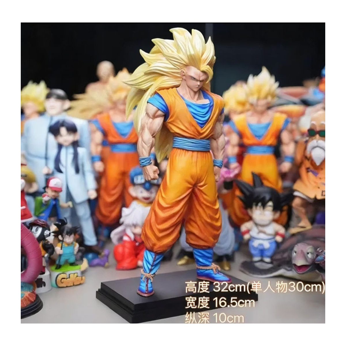 Jt Dragon Ball Z Son Goku Super Saiyajin 3 Actionfigur Mehrfarbig - Bild 1