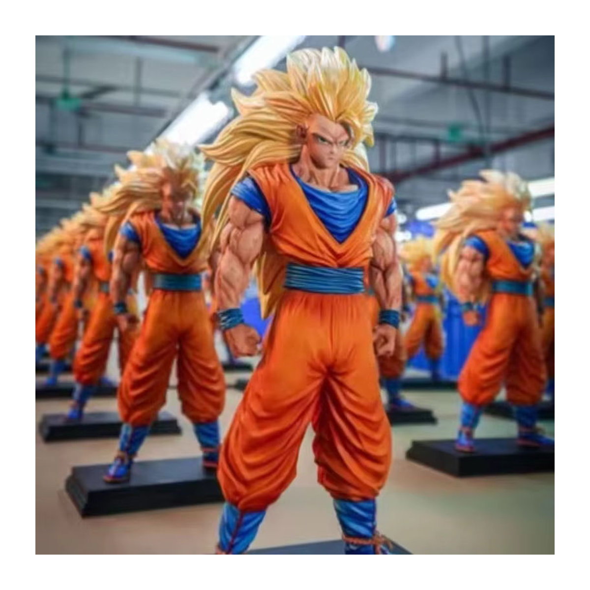Jt Dragon Ball Z Son Goku Super Saiyajin 3 Actionfigur Mehrfarbig - Bild 2