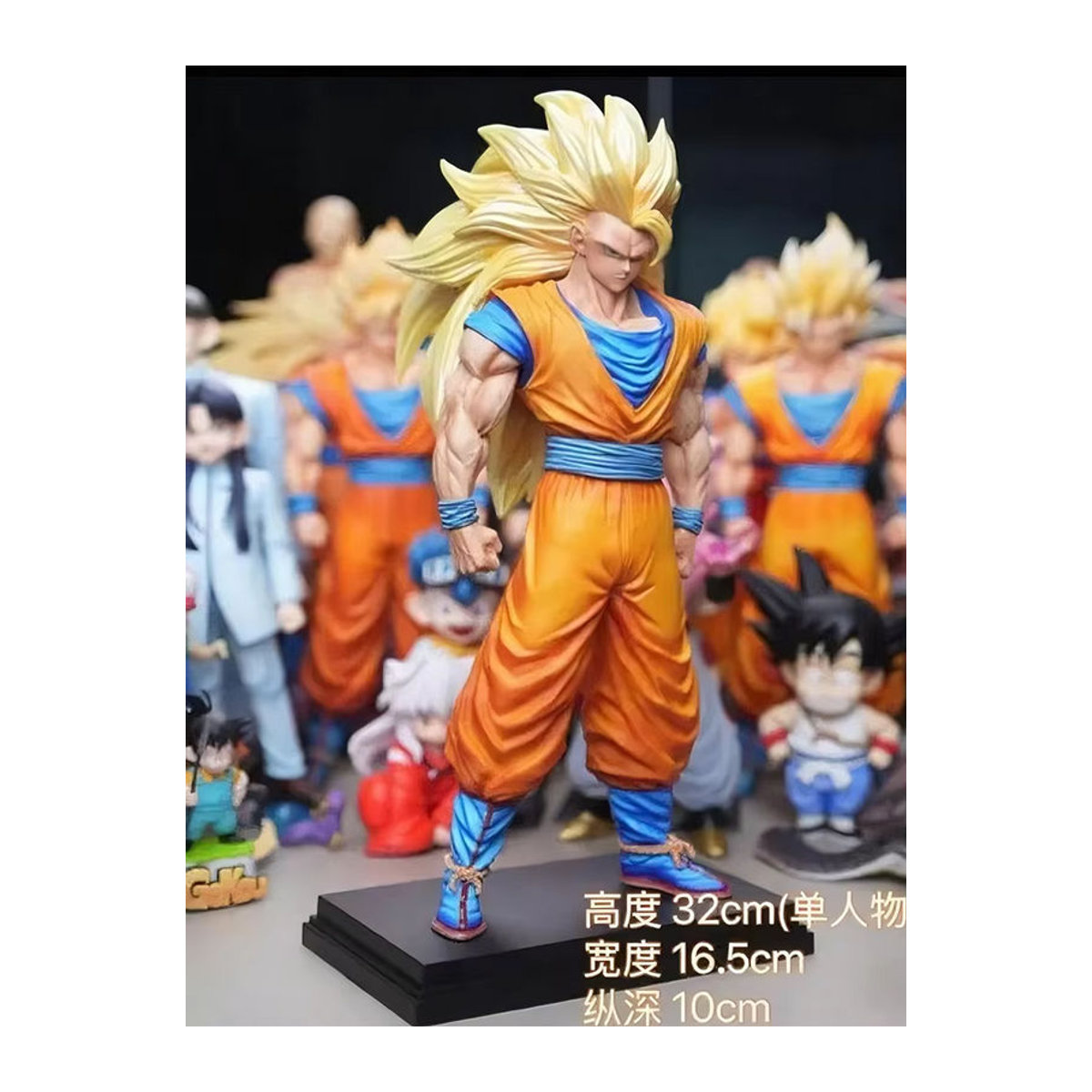 Jt Dragon Ball Z Son Goku Super Saiyajin 3 Actionfigur Mehrfarbig - Bild 7