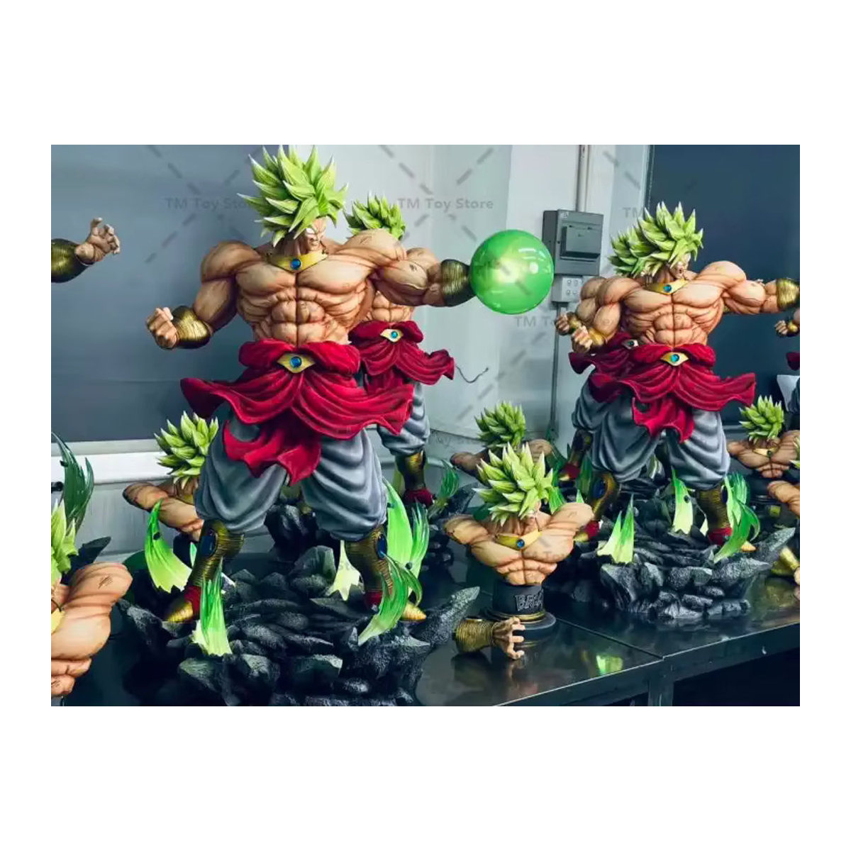 JT Studio Dragon Ball Anime Figur Super Saiyan Broli als PVC-Statue, mehrfarbig, Höhe: 54 cm - Bild 2