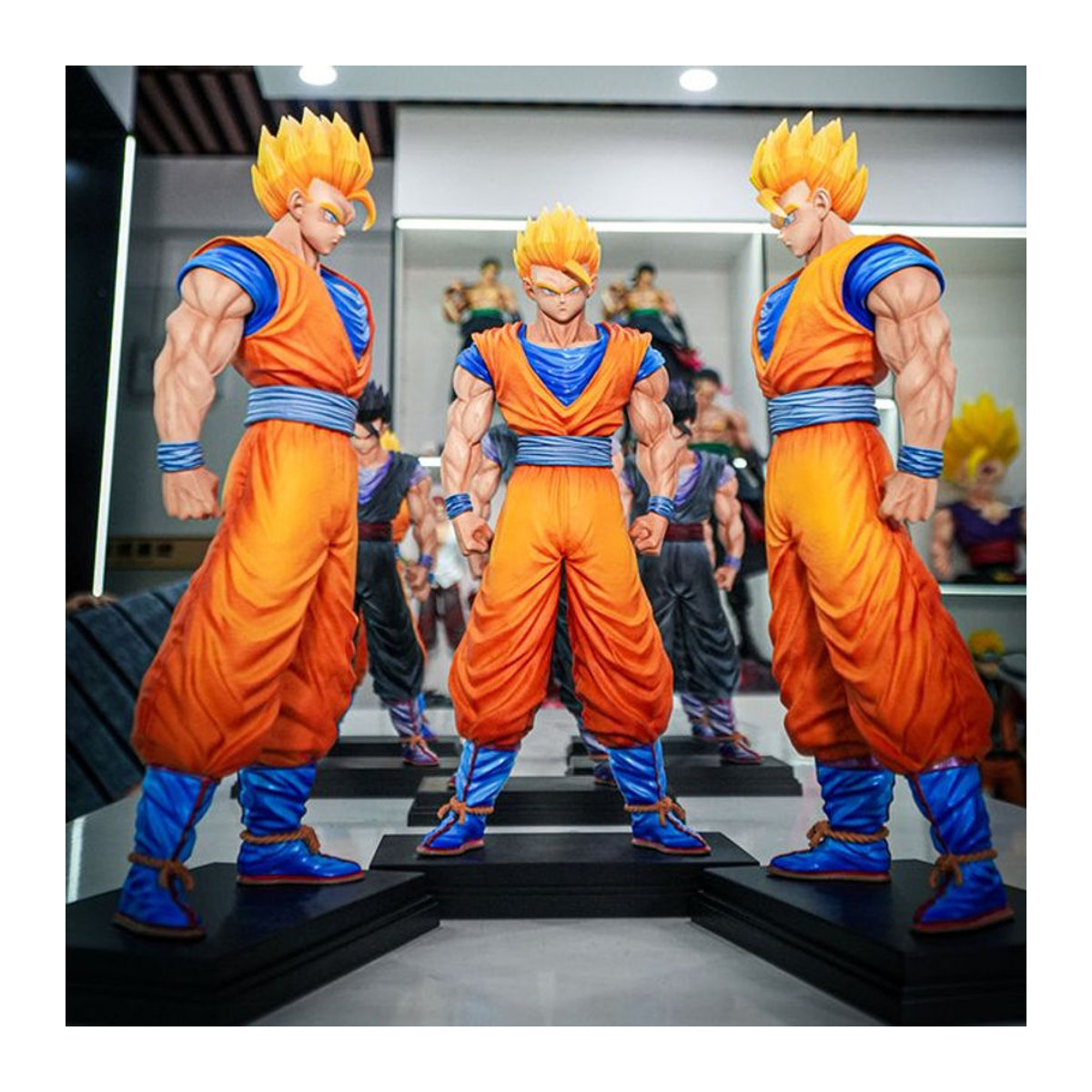 Jt Studio Dragon Ball Gohan Super Saiyajin 2 Anime Figur aus Kunststoff, Höhe: 31 cm - Bild 1