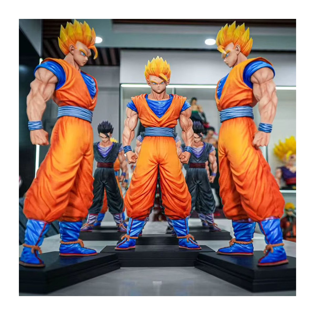 Jt Studio Dragon Ball Gohan Super Saiyajin 2 Anime Figur aus Kunststoff, Höhe: 31 cm - Bild 3