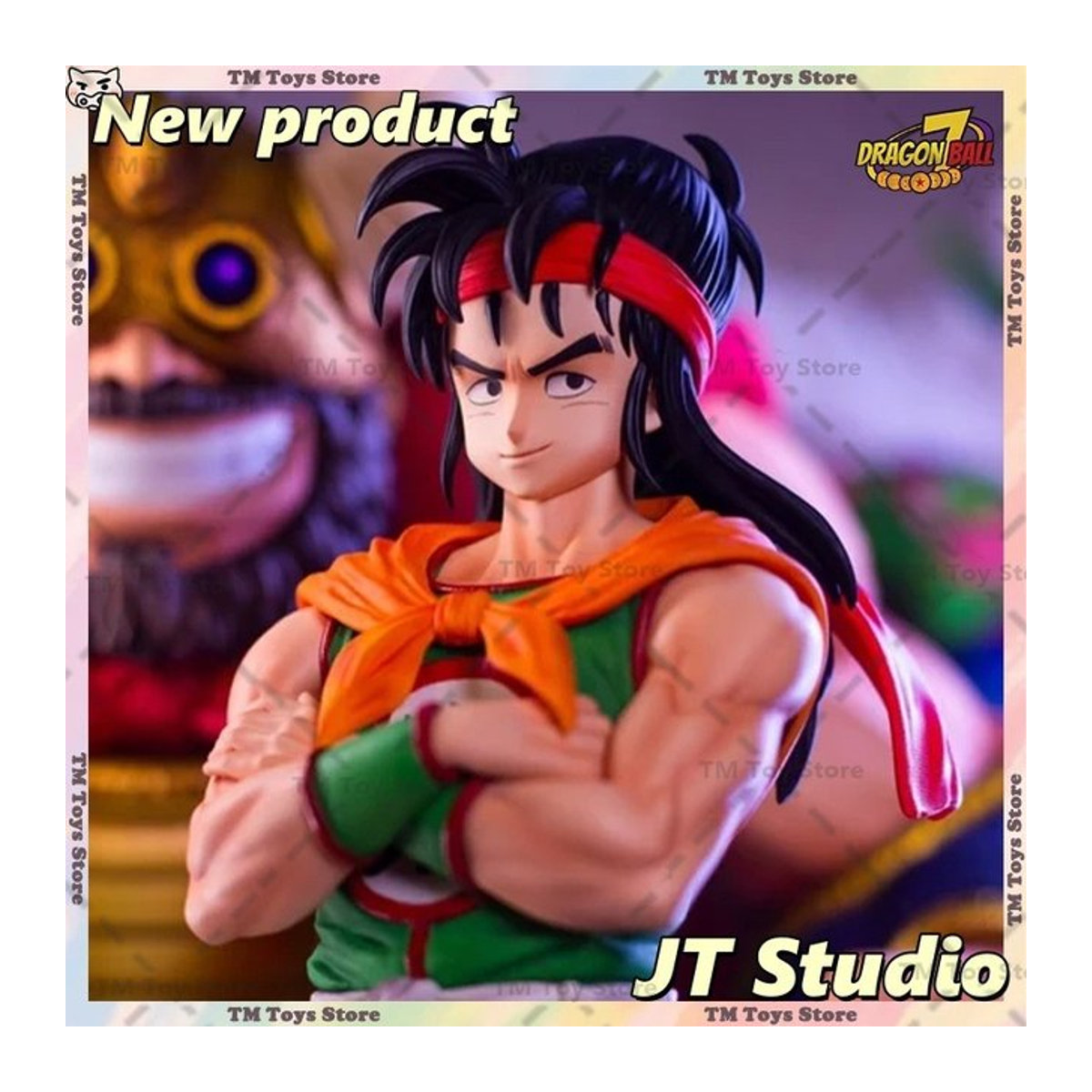 JT Studio Dragon Ball Yamcha Anime-Figur aus PVC, mehrfarbig, Höhe: 30 cm - Bild 1