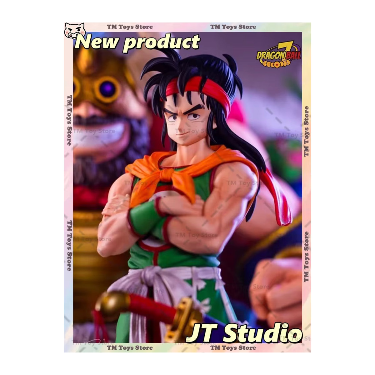 JT Studio Dragon Ball Yamcha Anime-Figur aus PVC, mehrfarbig, Höhe: 30 cm - Bild 6