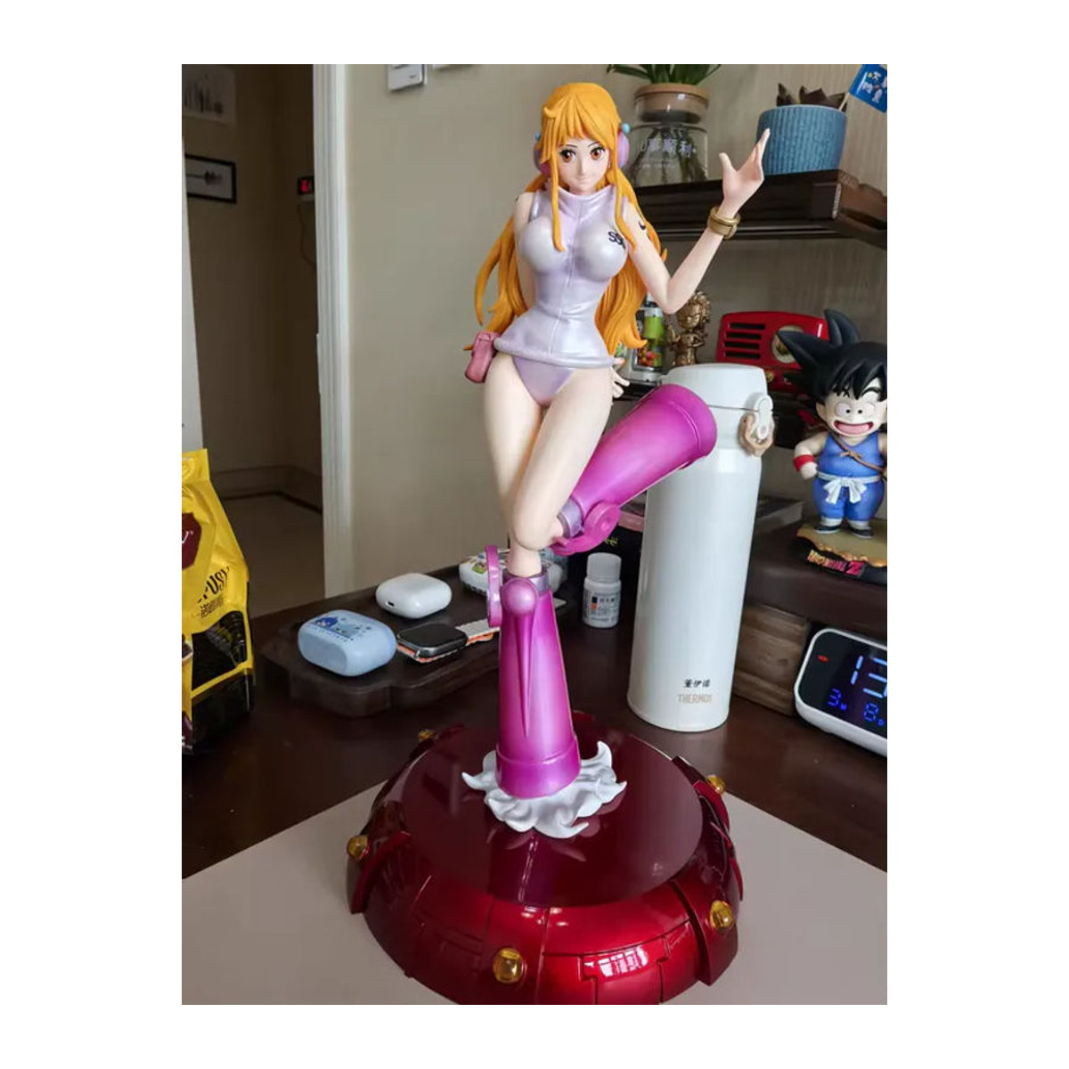 JT Studio Nami One Piece Anime-Figur Egghead Serie, PVC-Statue für Sammler, Höhe: 33 cm, mehrfarbig - Bild 3