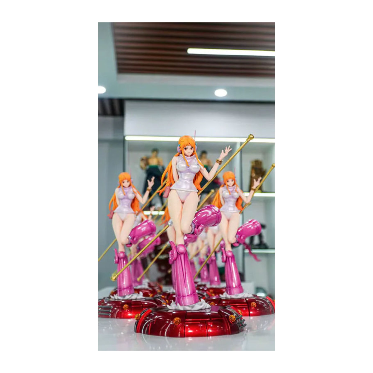 JT Studio Nami One Piece Anime-Figur Egghead Serie, PVC-Statue für Sammler, Höhe: 33 cm, mehrfarbig - Bild 4
