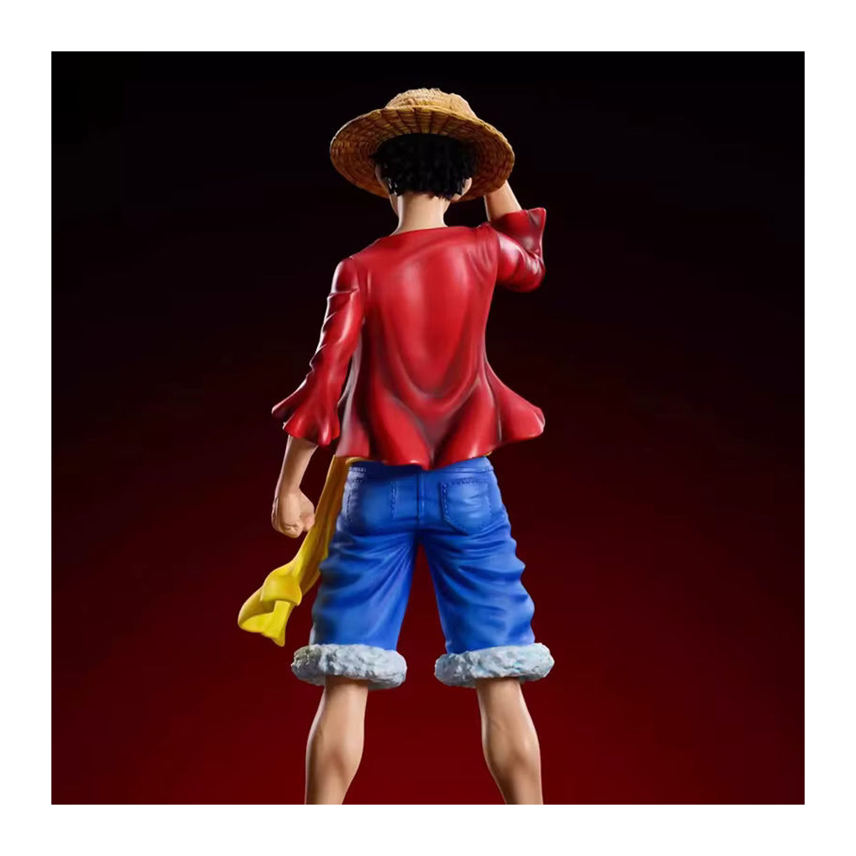 JT Studio One Piece Ruffy Post-Timeskip Anime-Figur aus Kunststoff, 2er-Pack, mehrfarbig, Höhe: 23 cm - Bild 4
