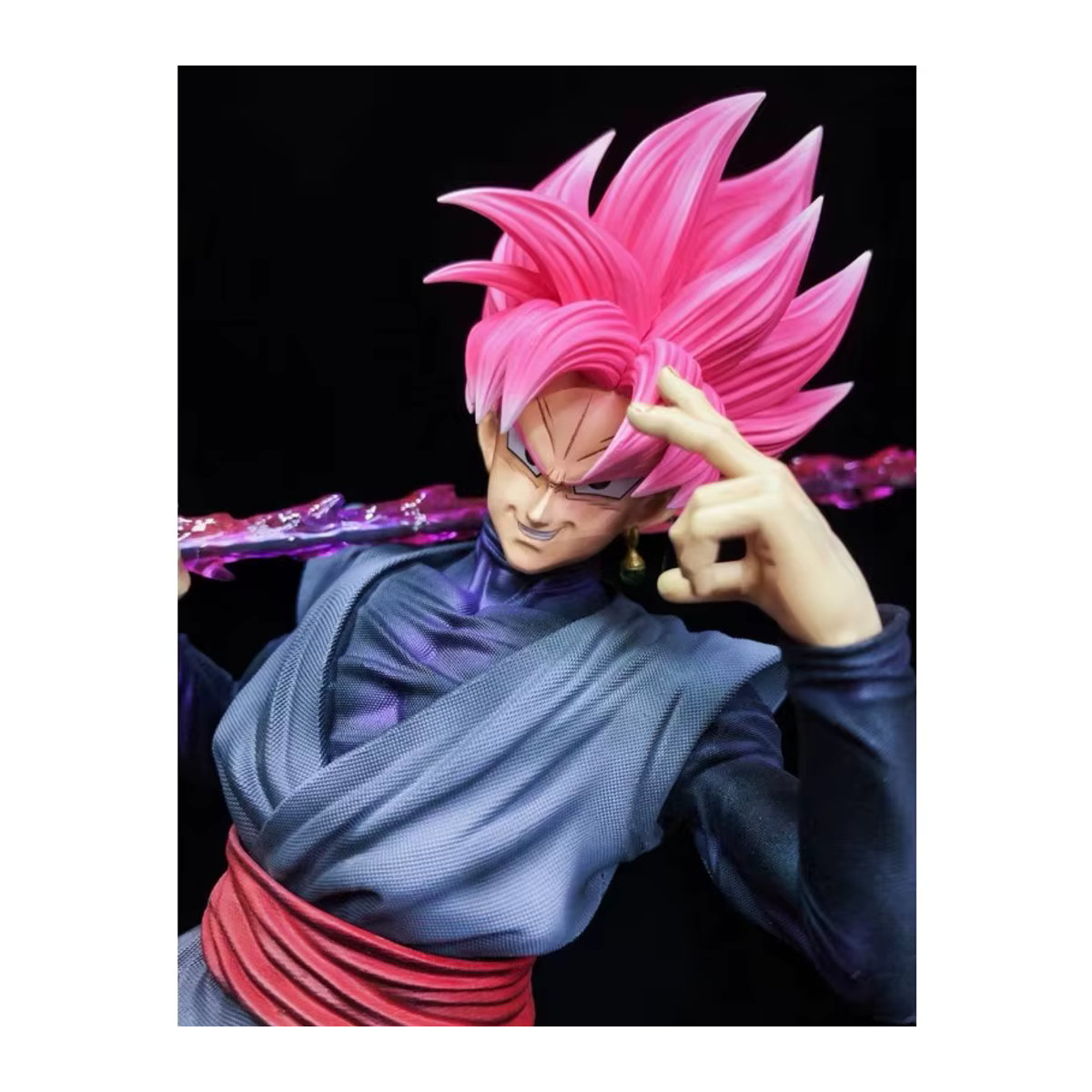 JT Studio Toys Dragon Ball Anime Figur Zamasu und Goku Black PVC Statue als mehrfarbiges Sammlermodell und Deko-Ornament - Bild 3
