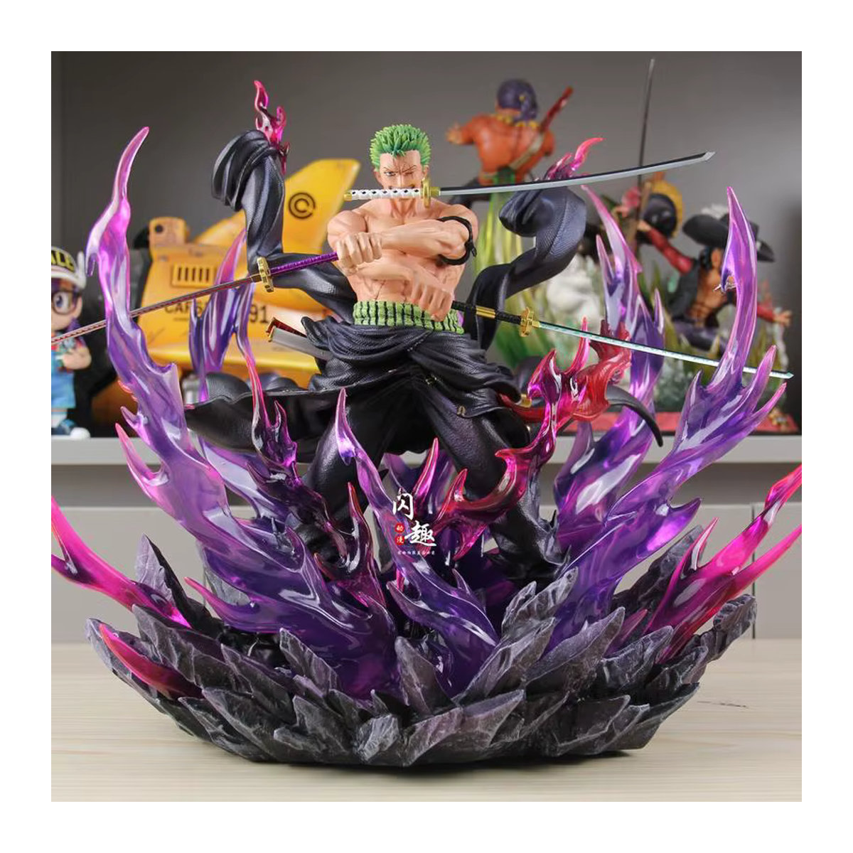 Jt Toys One Piece Anime Figur Zoro PVC Statue Mehrfarbig - Bild 1