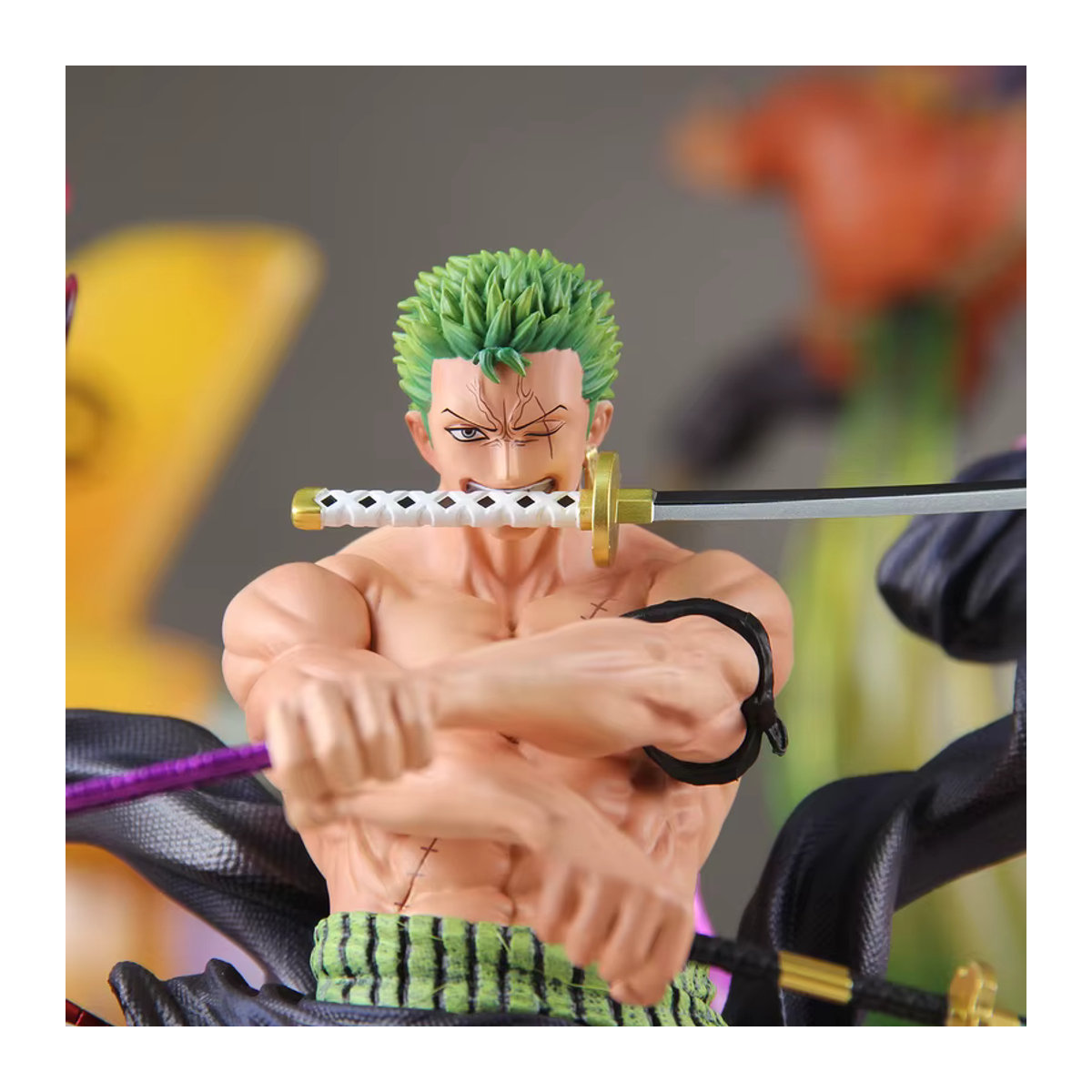 Jt Toys One Piece Anime Figur Zoro PVC Statue Mehrfarbig - Bild 2