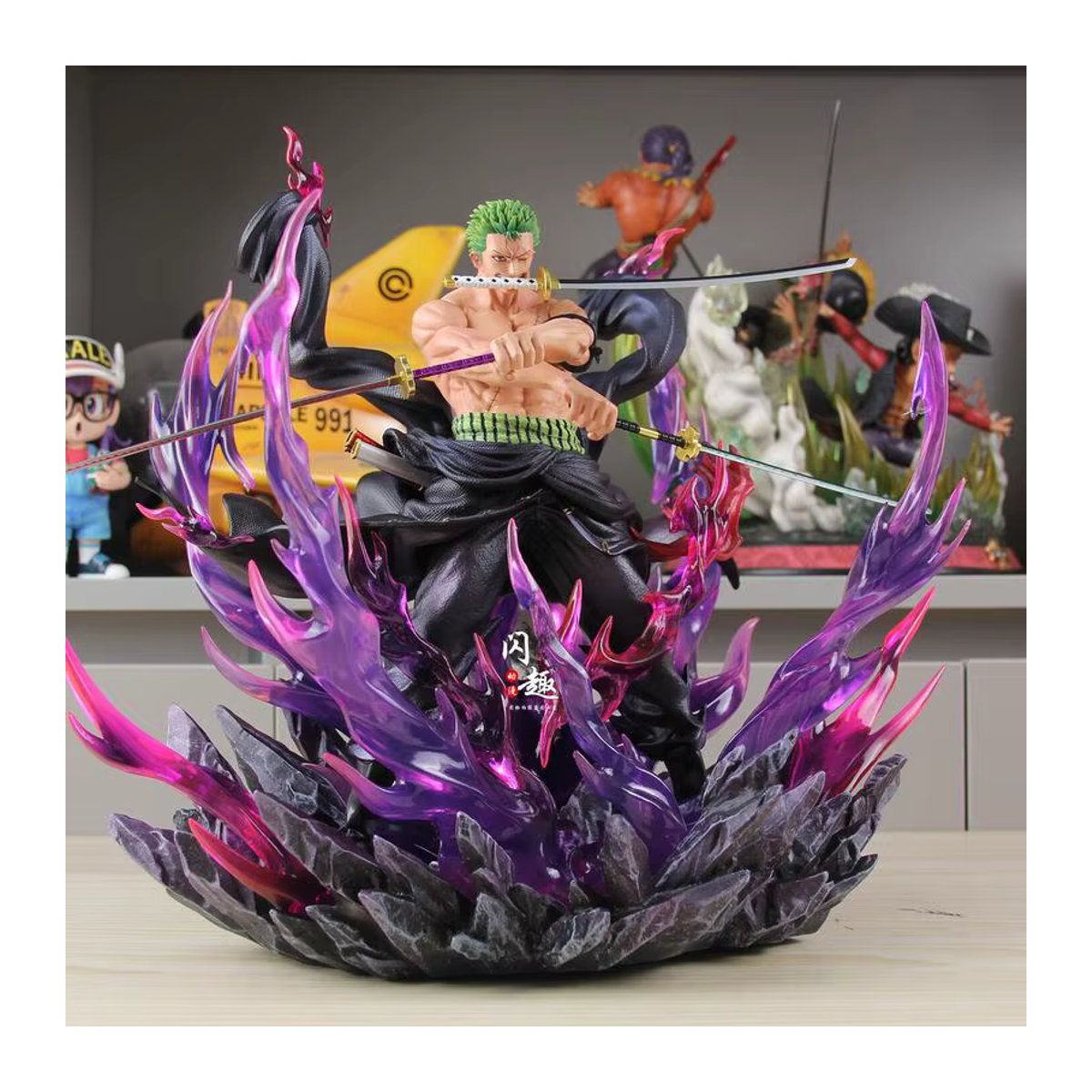 Jt Toys One Piece Anime Figur Zoro PVC Statue Mehrfarbig - Bild 3