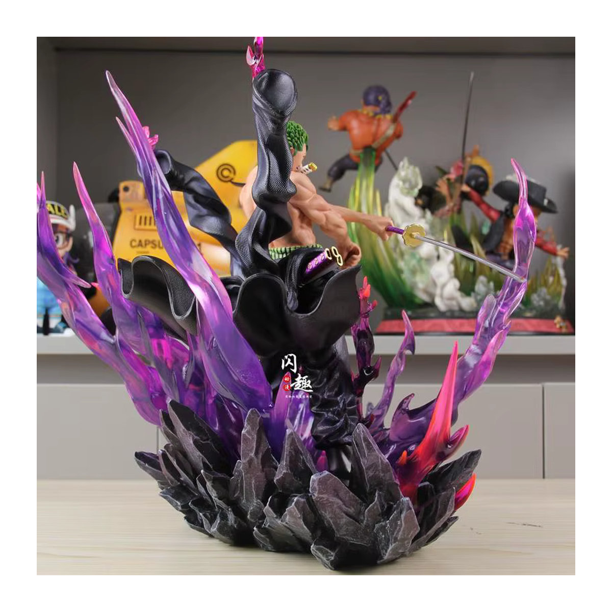 Jt Toys One Piece Anime Figur Zoro PVC Statue Mehrfarbig - Bild 4