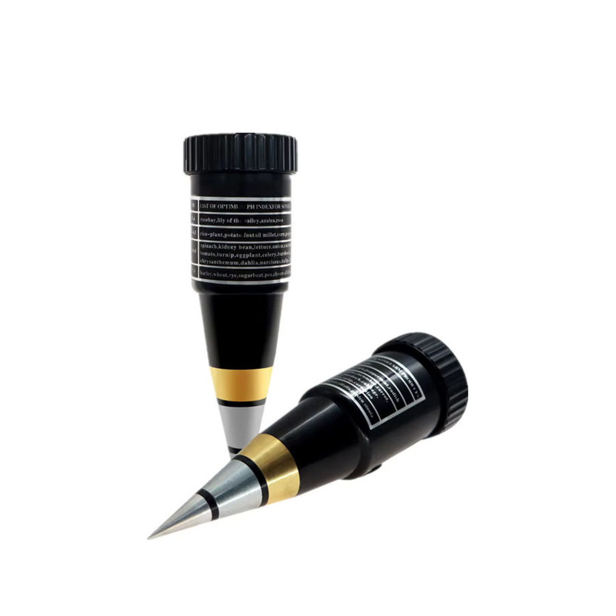 JUANJUAN 2 in 1 Handheld Boden Feuchtigkeits- und pH-Meter mit Metall-Sonde, Schwarz - Bild 7
