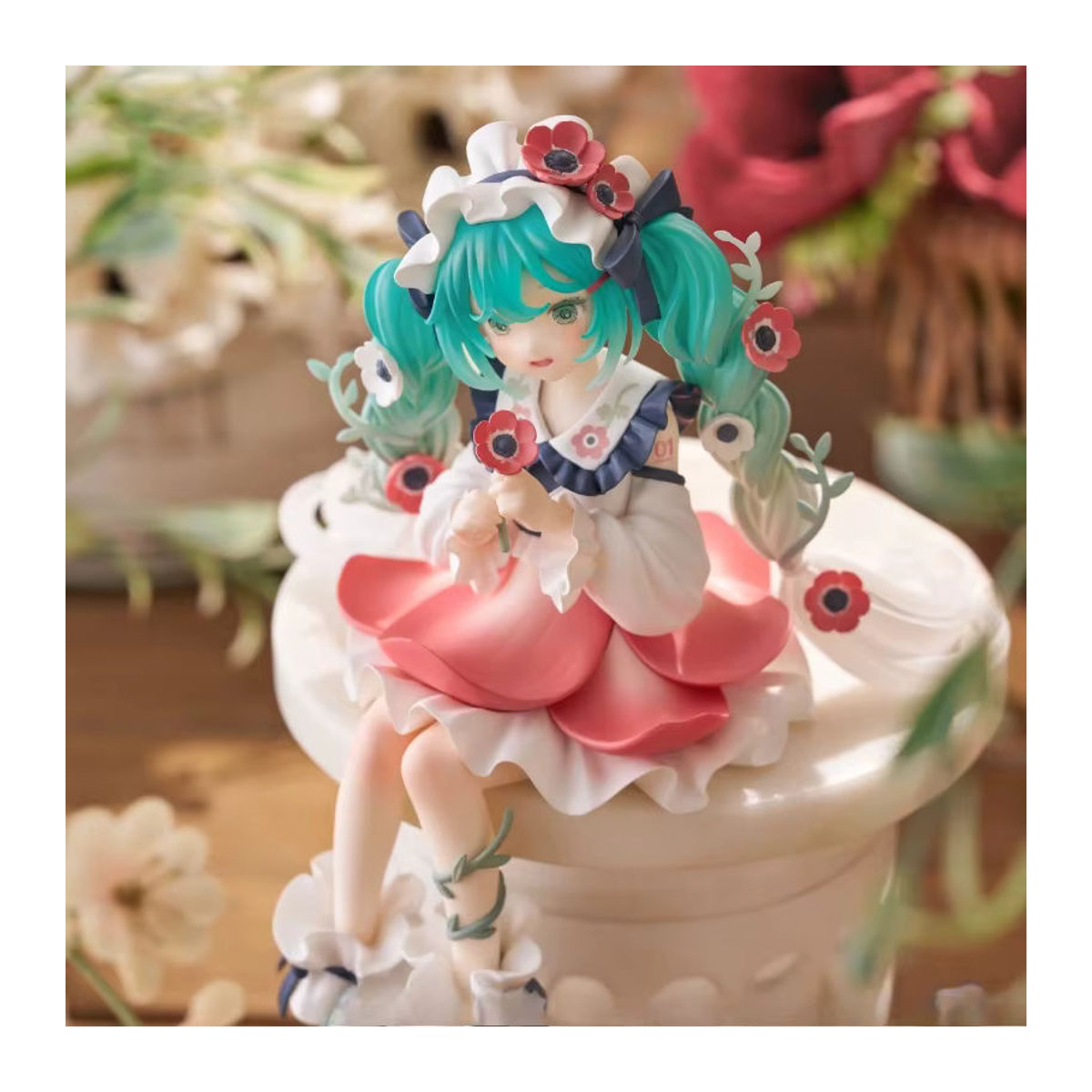 Judai FuRyu Hatsune Miku Blume Fee ANEMONE Action Figur aus Kunststoff, mehrfarbig - Bild 2