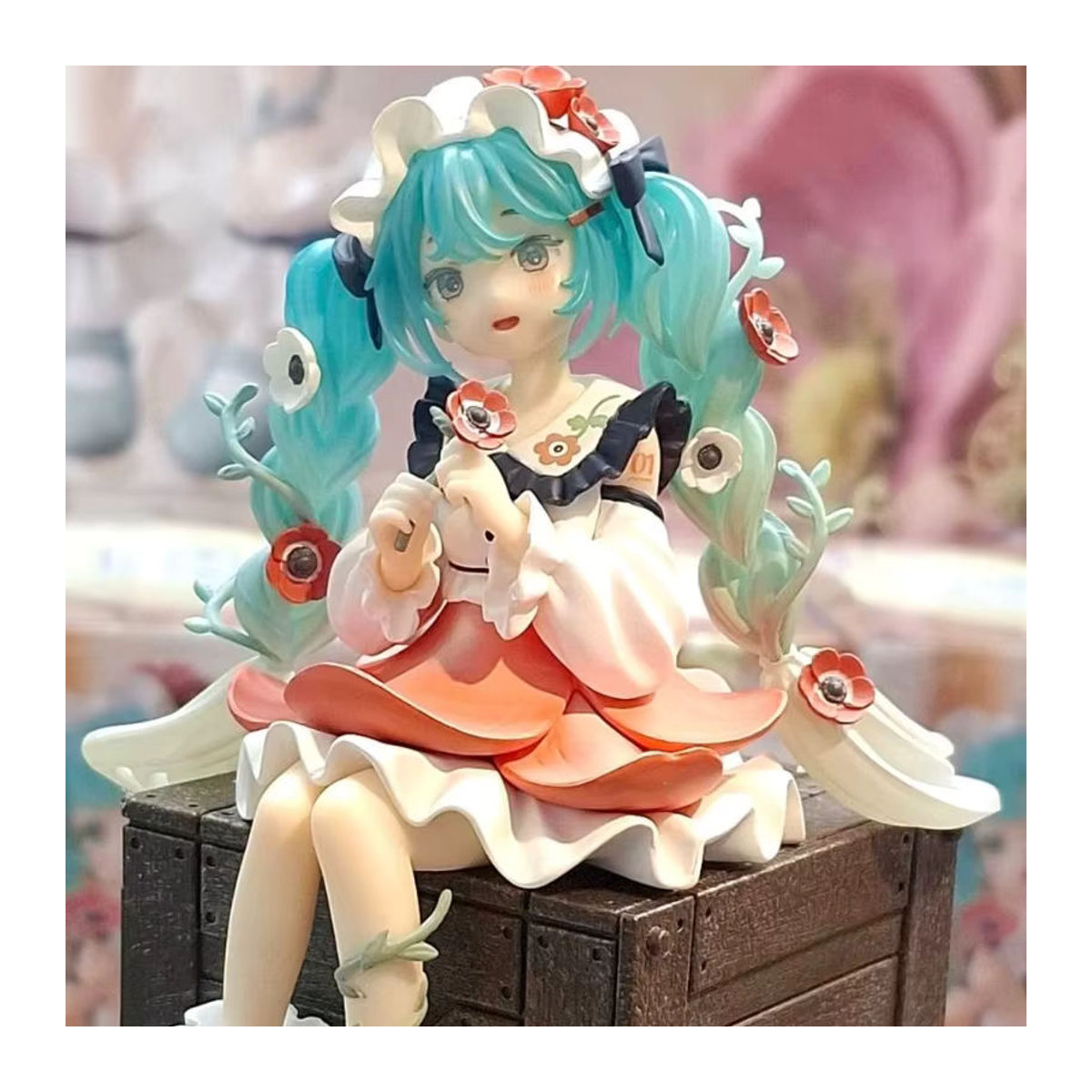 Judai FuRyu Hatsune Miku Blume Fee ANEMONE Action Figur aus Kunststoff, mehrfarbig - Bild 4
