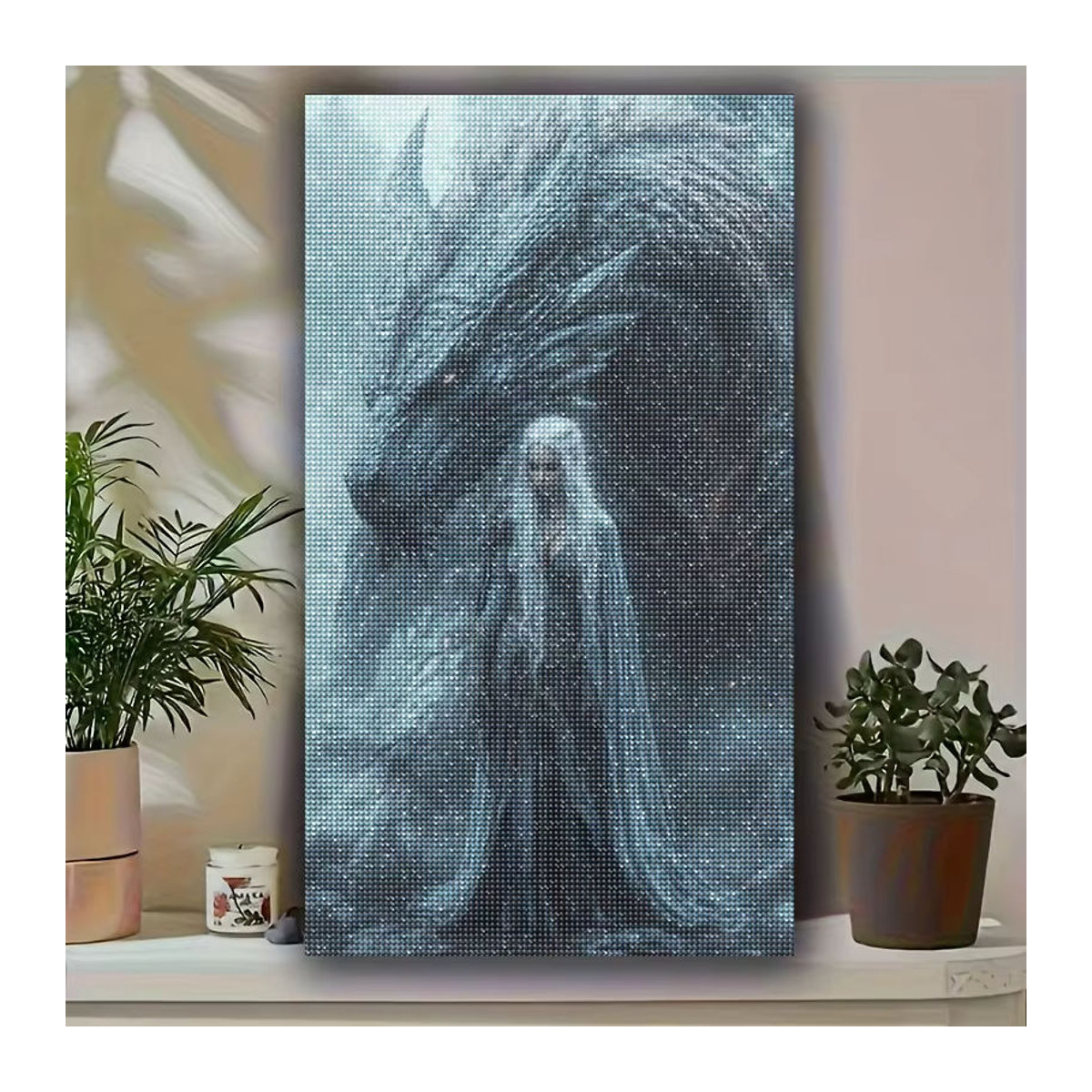 Juhua Diamantmalerei Black Dragon Queen DIY Kunst Mosaik mit runden Diamanten in Schwarz - Bild 3