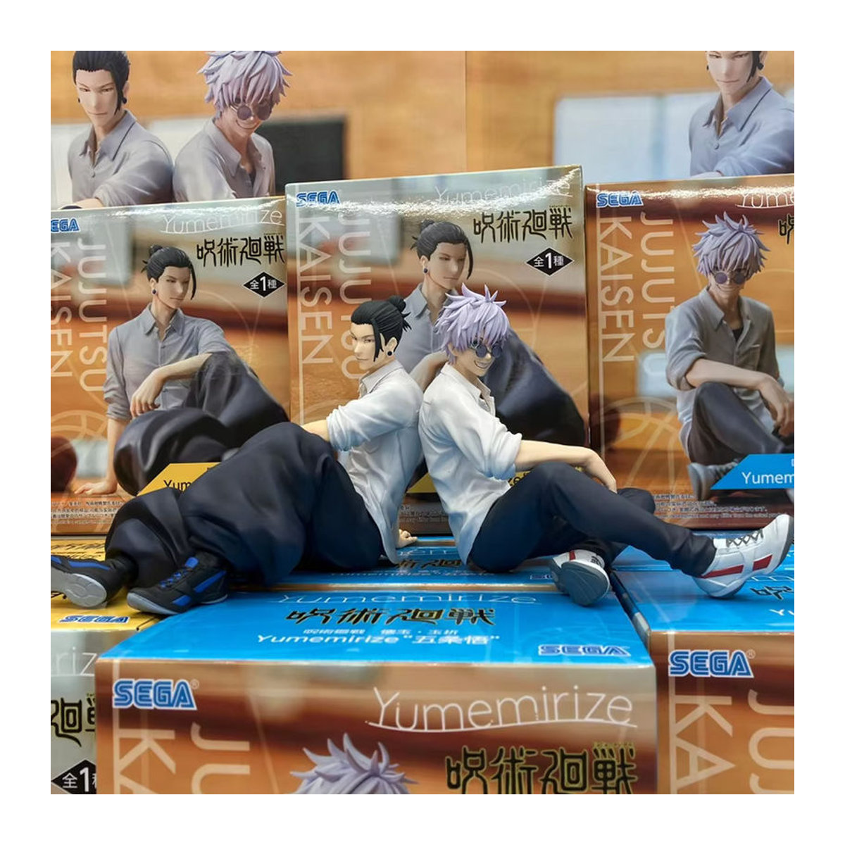 Jujutsu Kaisen Anime Figur Satoru Gojo PVC Modell Dekoration mehrfarbig Höhe: 14 cm - Bild 5